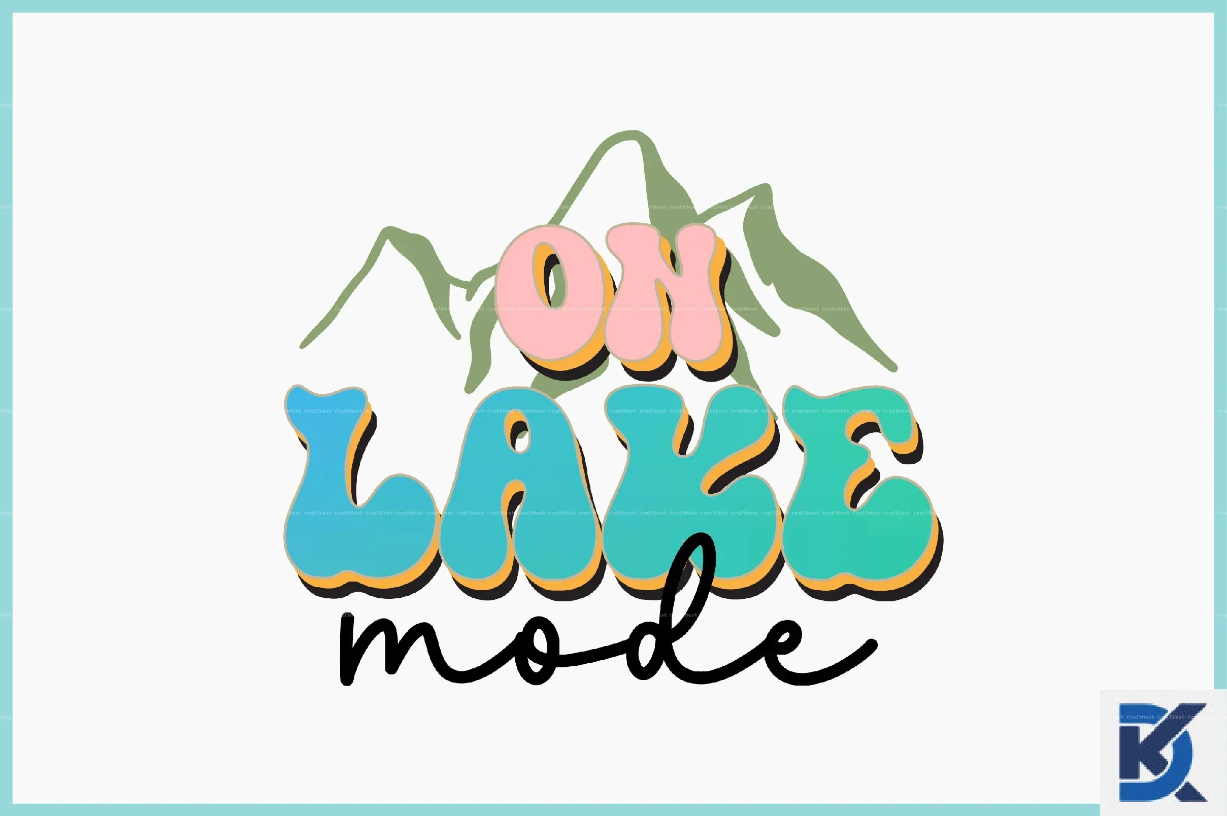 Retro Lake SVG Bundle - Image 18