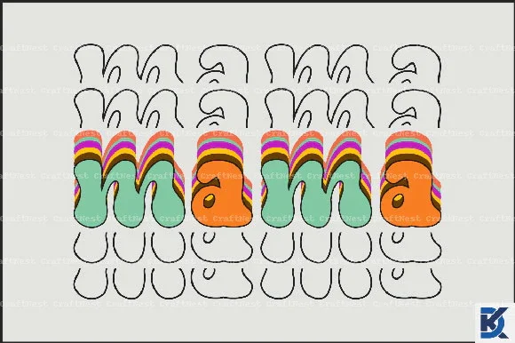 Retro Mama SVG Bundle - Image 14