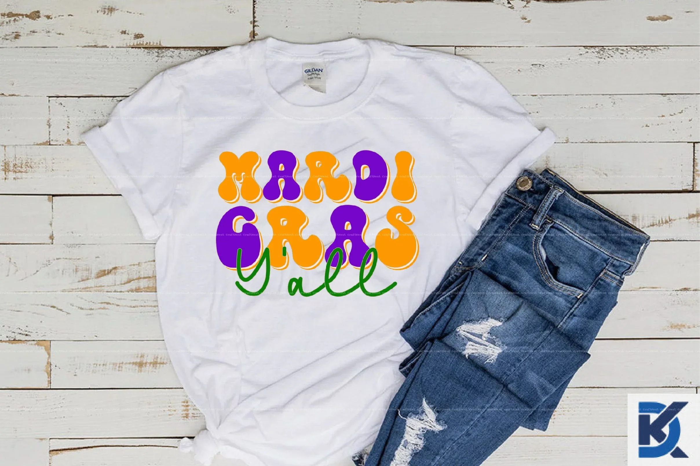 Retro Mardi Gras SVG Bundle - Image 13