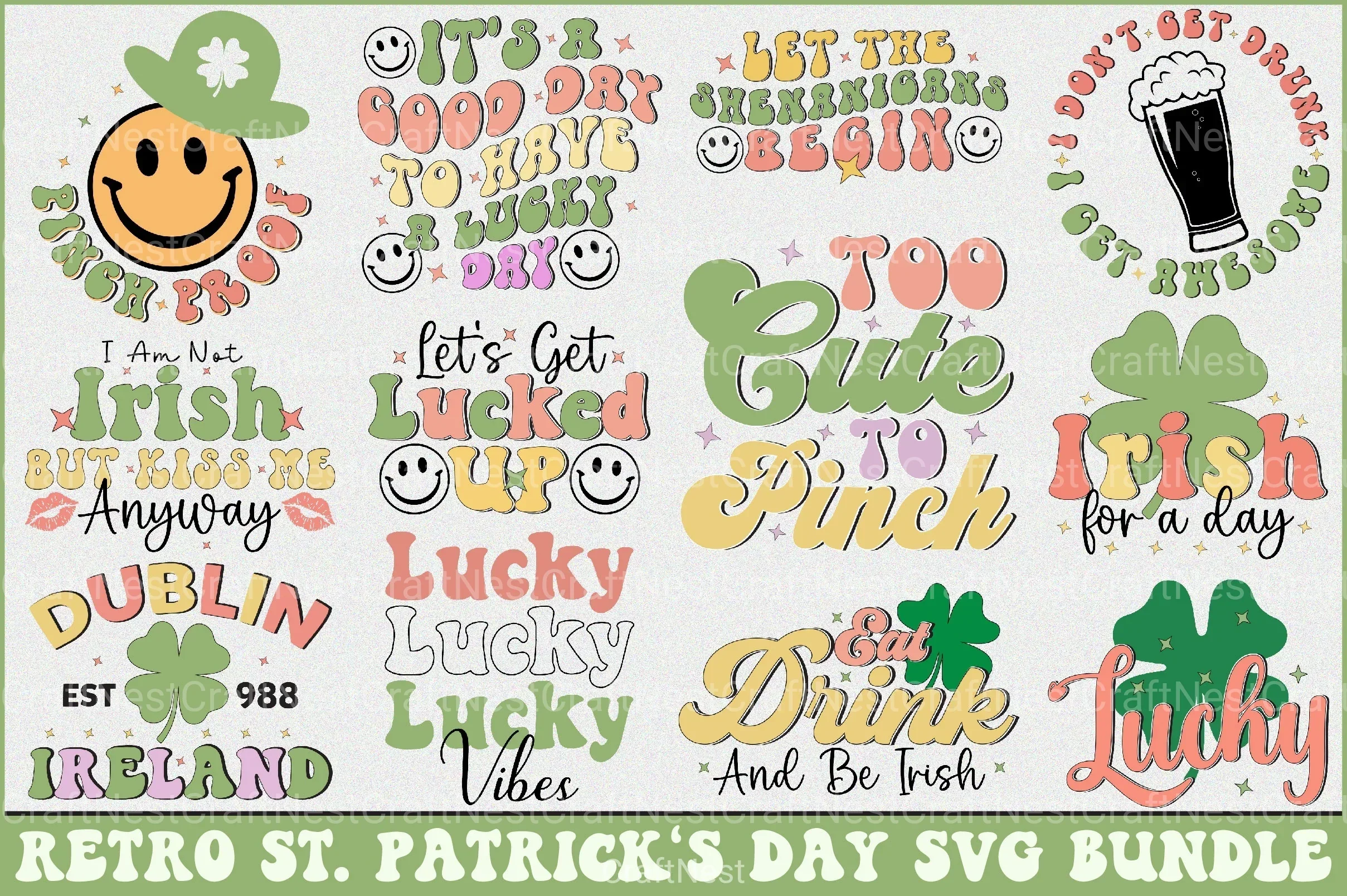 Retro St Patrick's Day Bundle