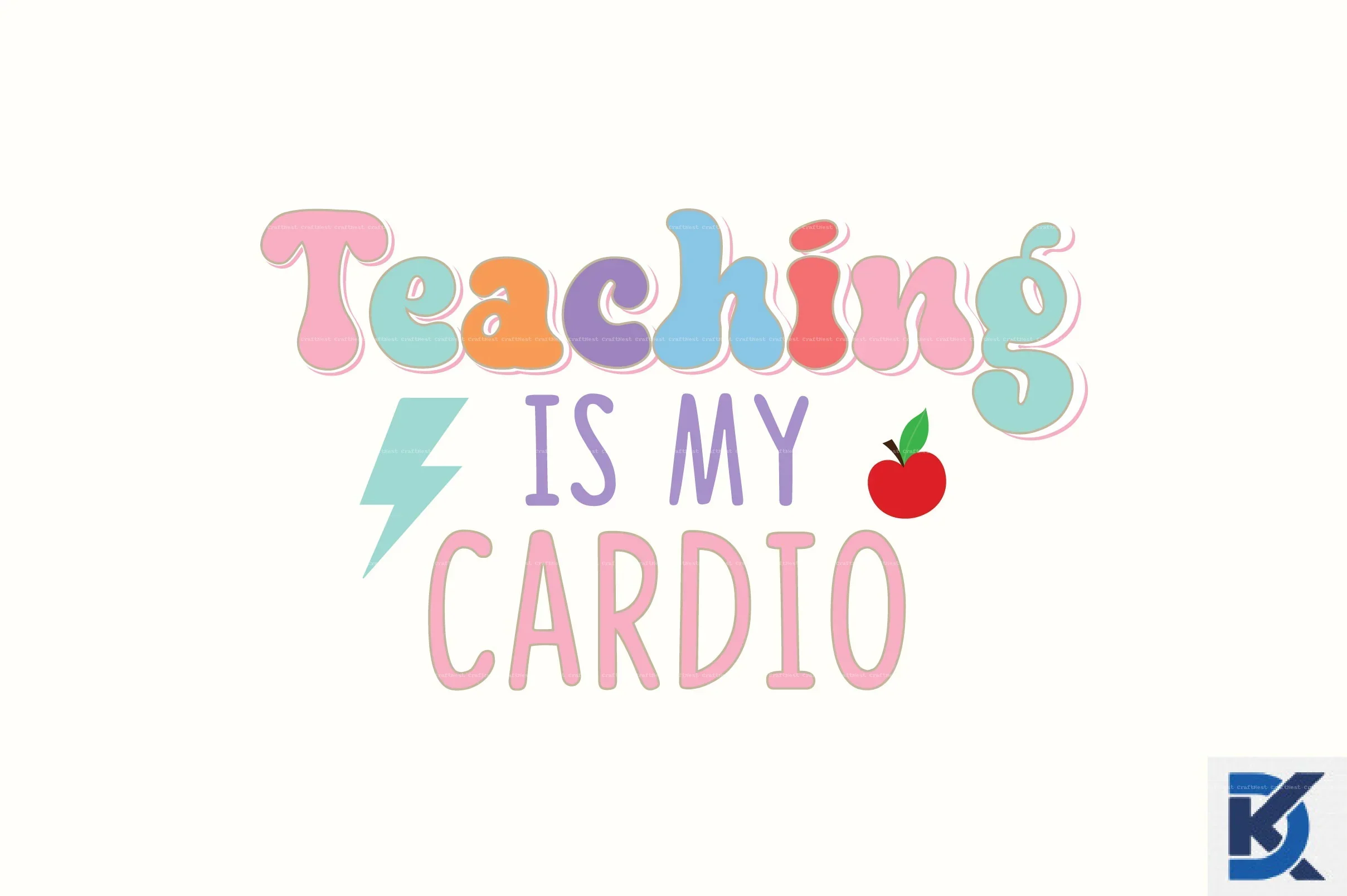 Retro Teacher Design SVG Bundle - Image 12