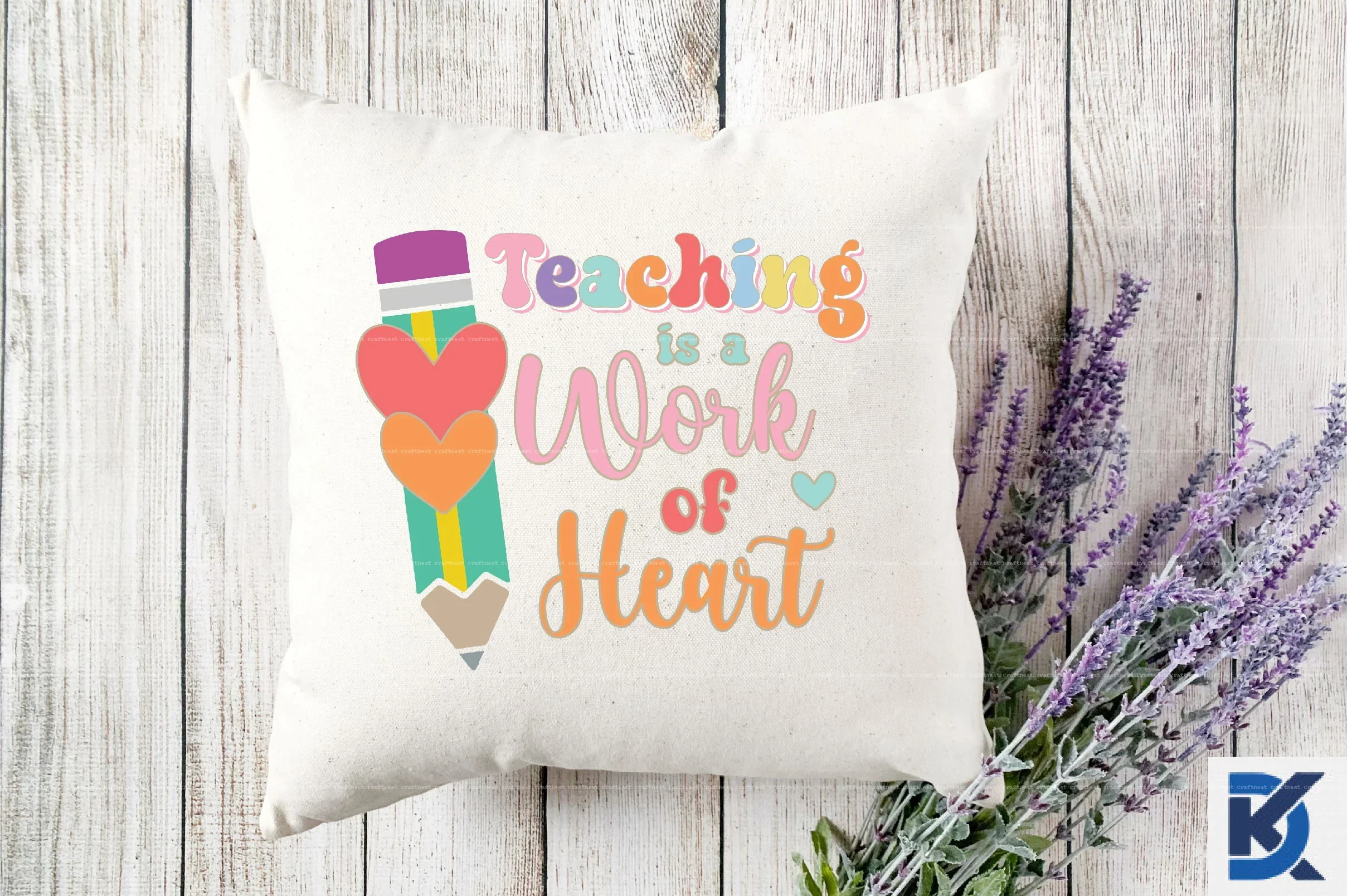 Retro Teacher Design SVG Bundle - Image 9