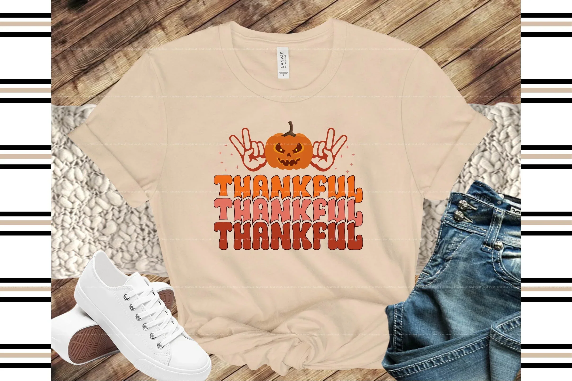 Retro Thanksgiving SVG Bundle - Image 6