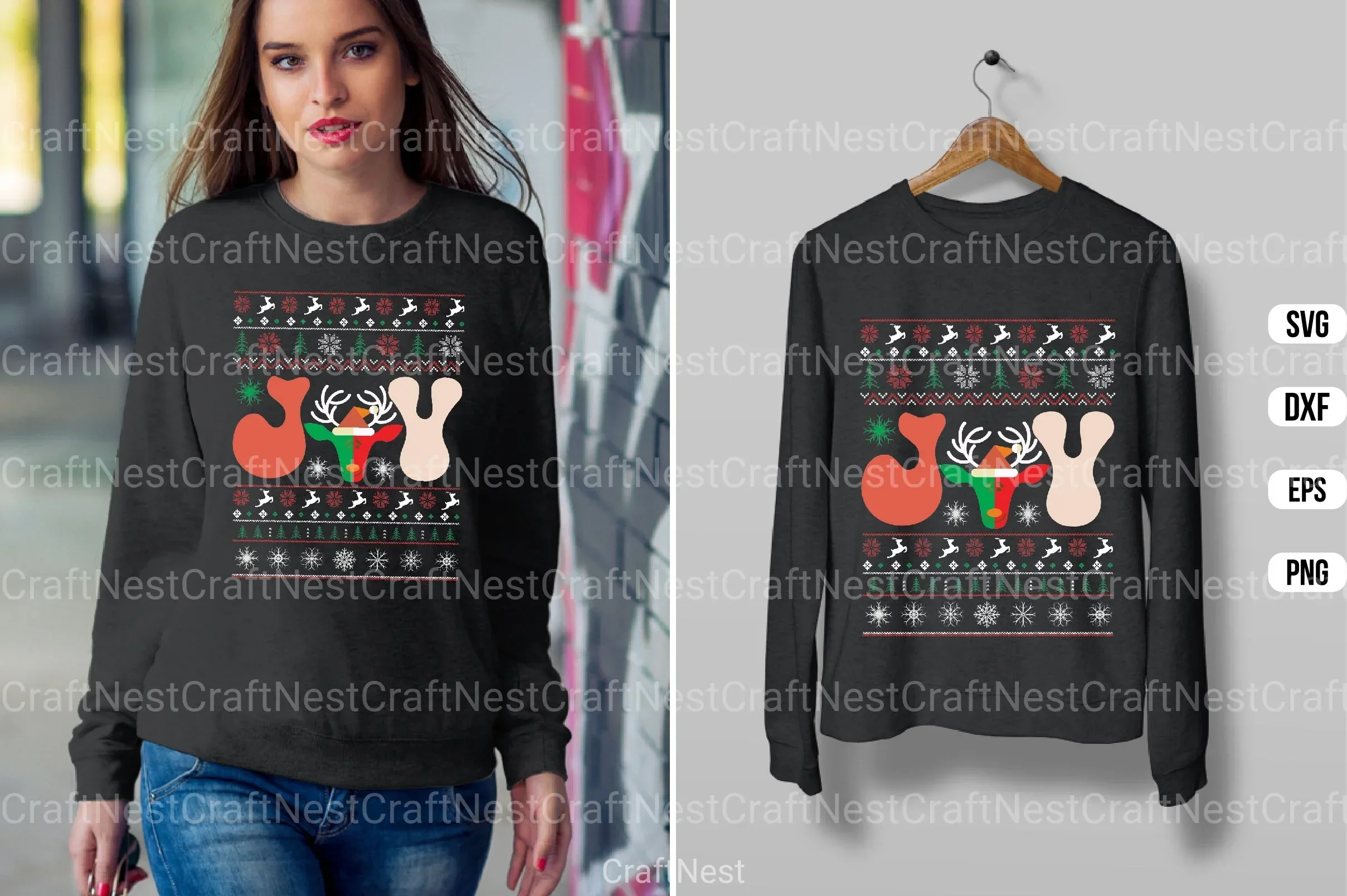 Retro Ugly Sweater Bundle - Image 8