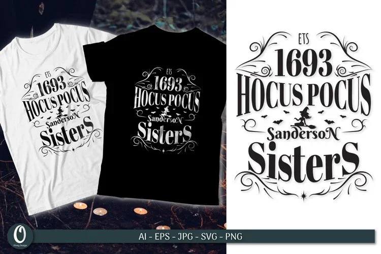 Sanderson Sisters Hocus Focus SVG Bundle