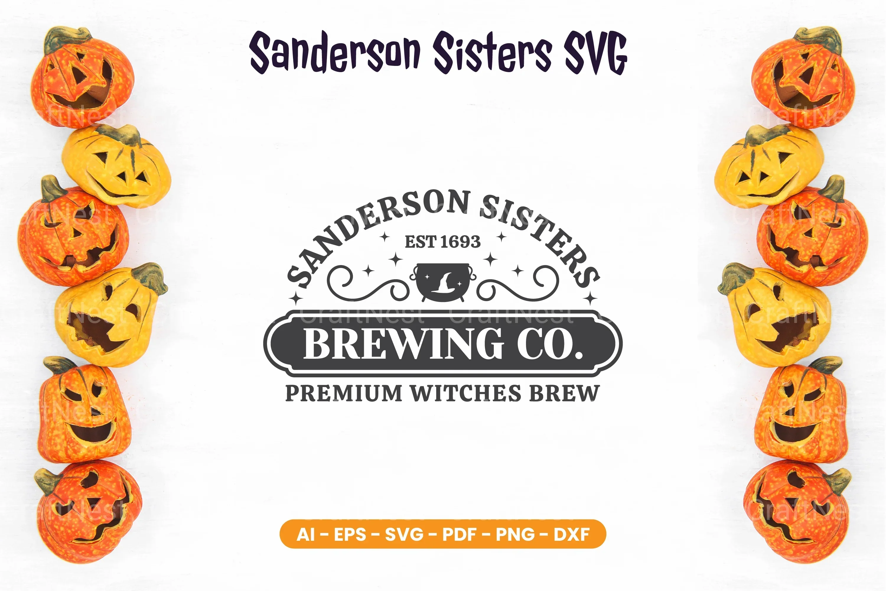 Sanderson Sisters SVG Bundle