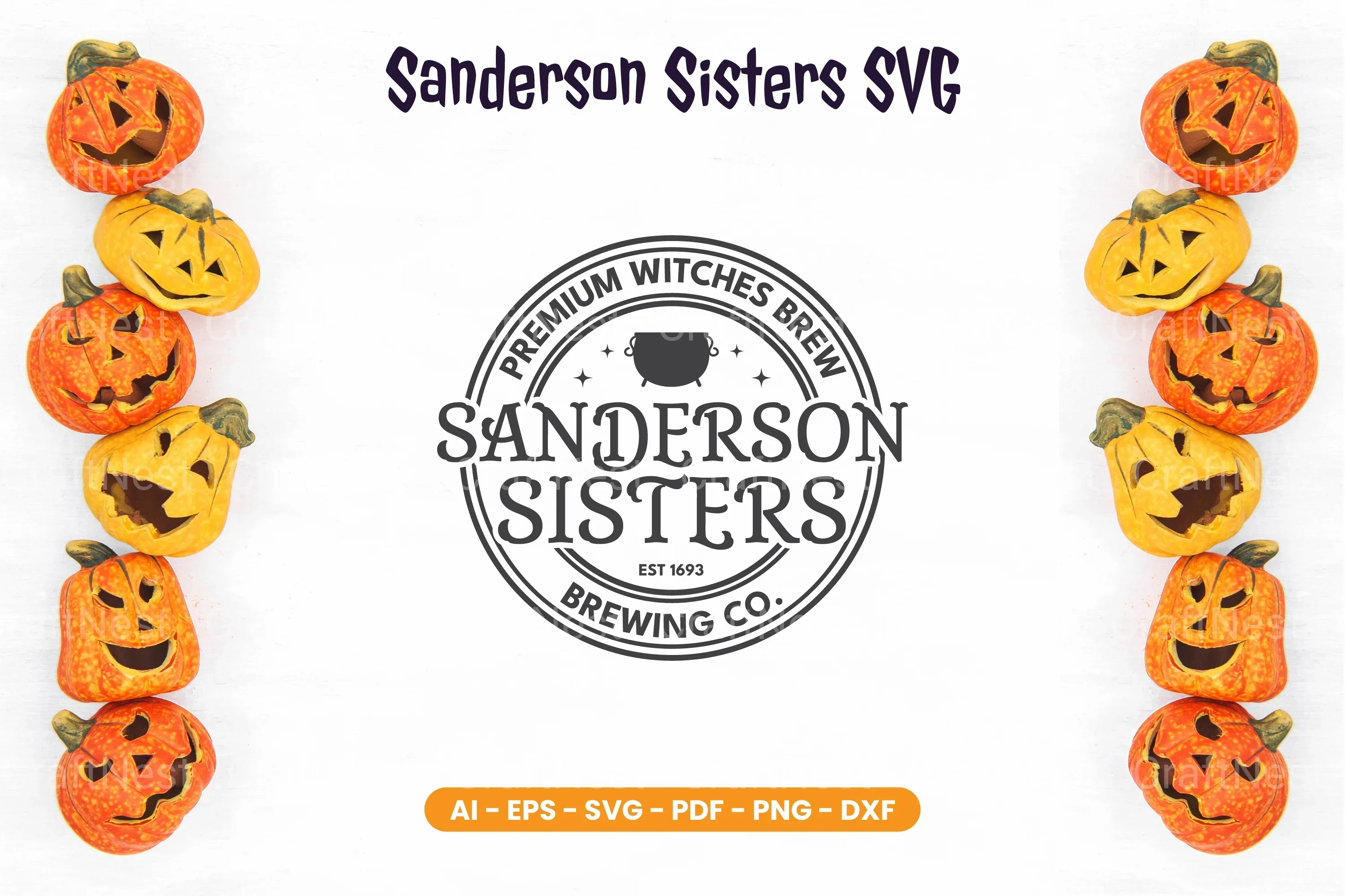 Sanderson Sisters SVG Bundle