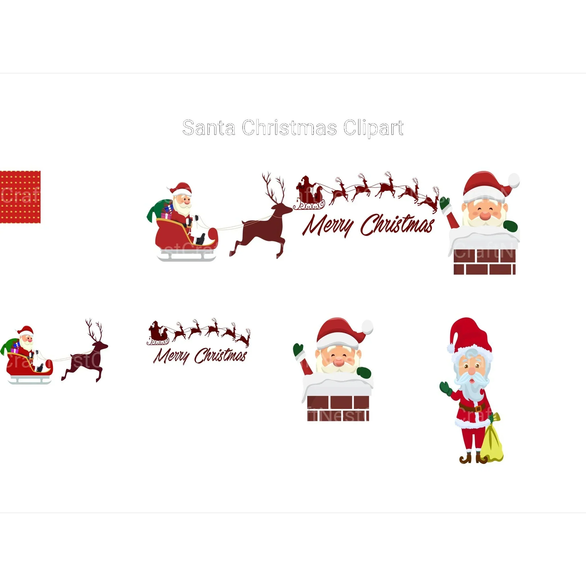 Santa Christmas SVG - Image 2