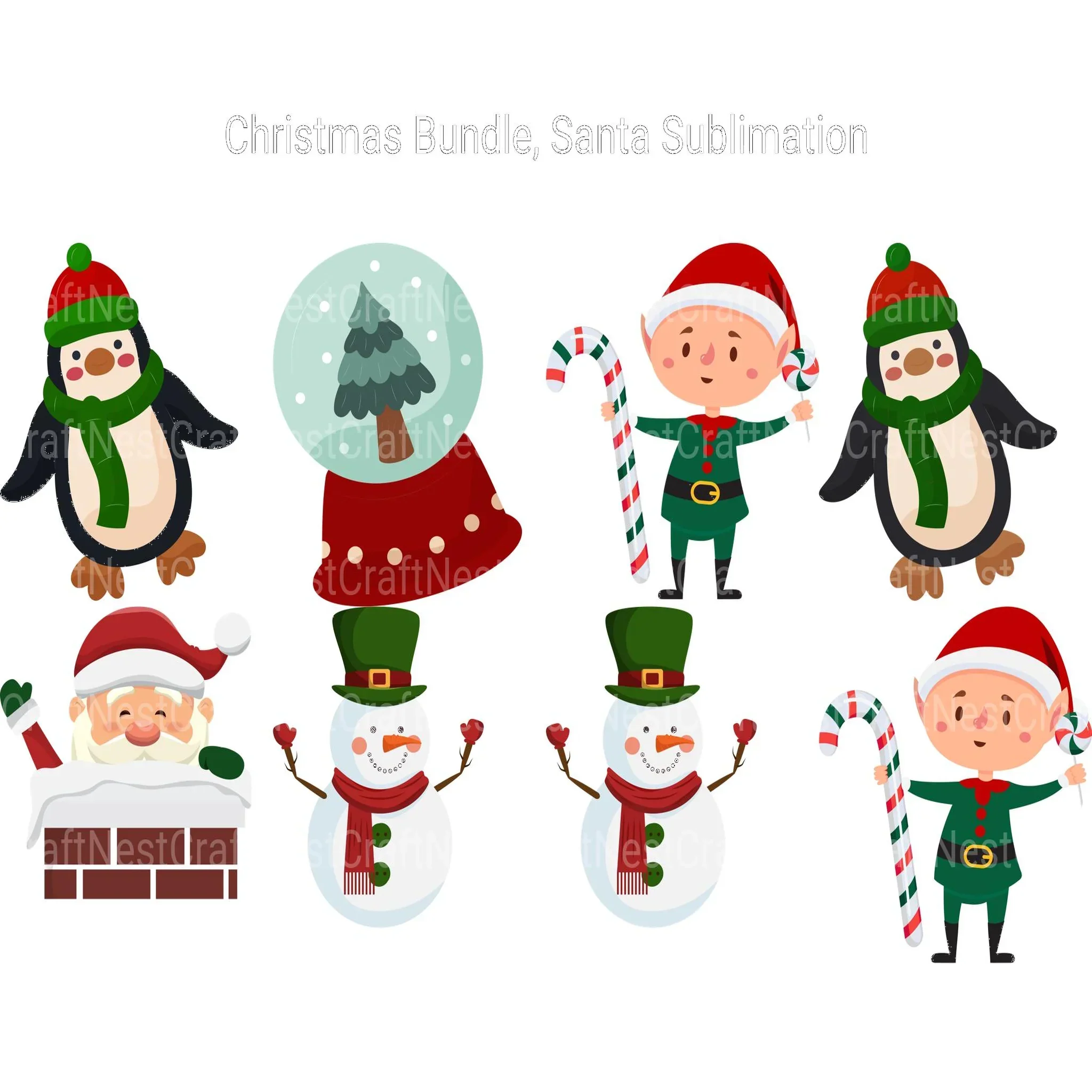 Santa Christmas SVG Bundle - Image 2