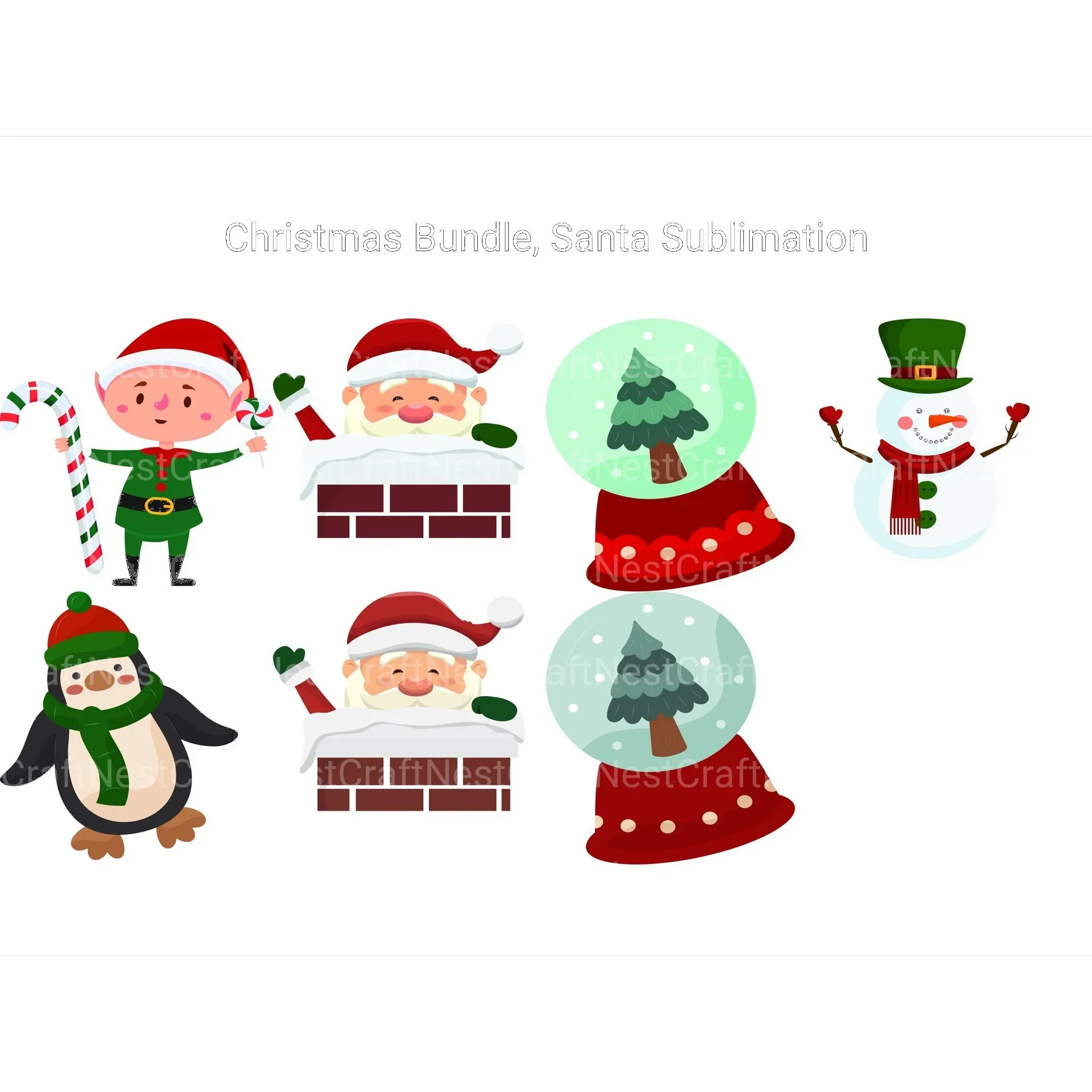 Santa Christmas SVG Bundle - Image 3