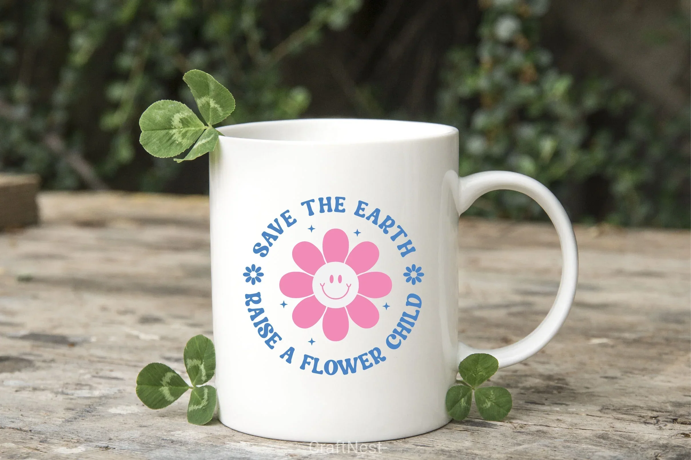 Save The Earth Raise A Flower Child SVG Bundle - Image 4