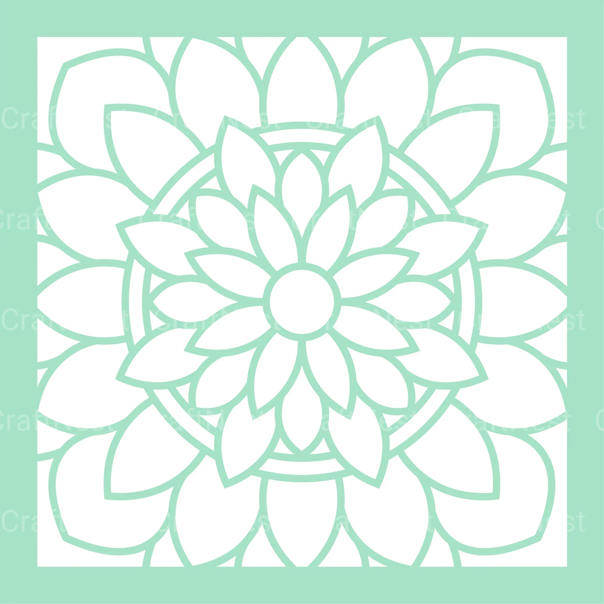 Shamrock Celtic Mandala Layered Papercut Clipart Bundle - Image 6