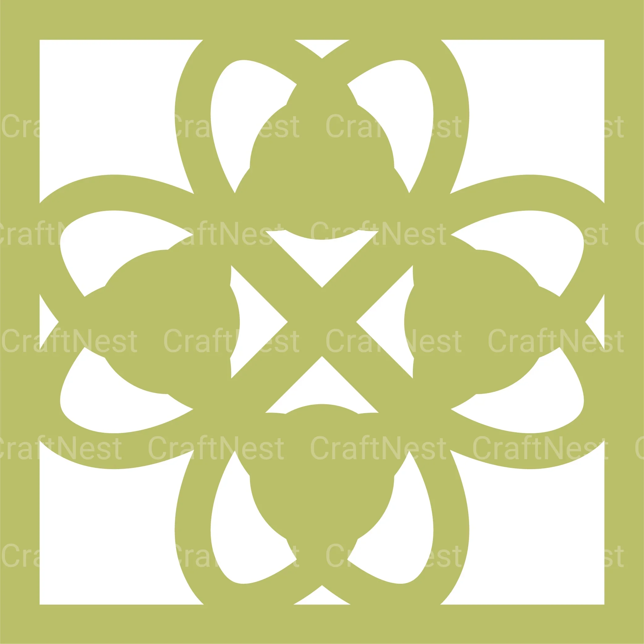 Shamrock Celtic Mandala Layered Papercut Clipart Bundle - Image 8