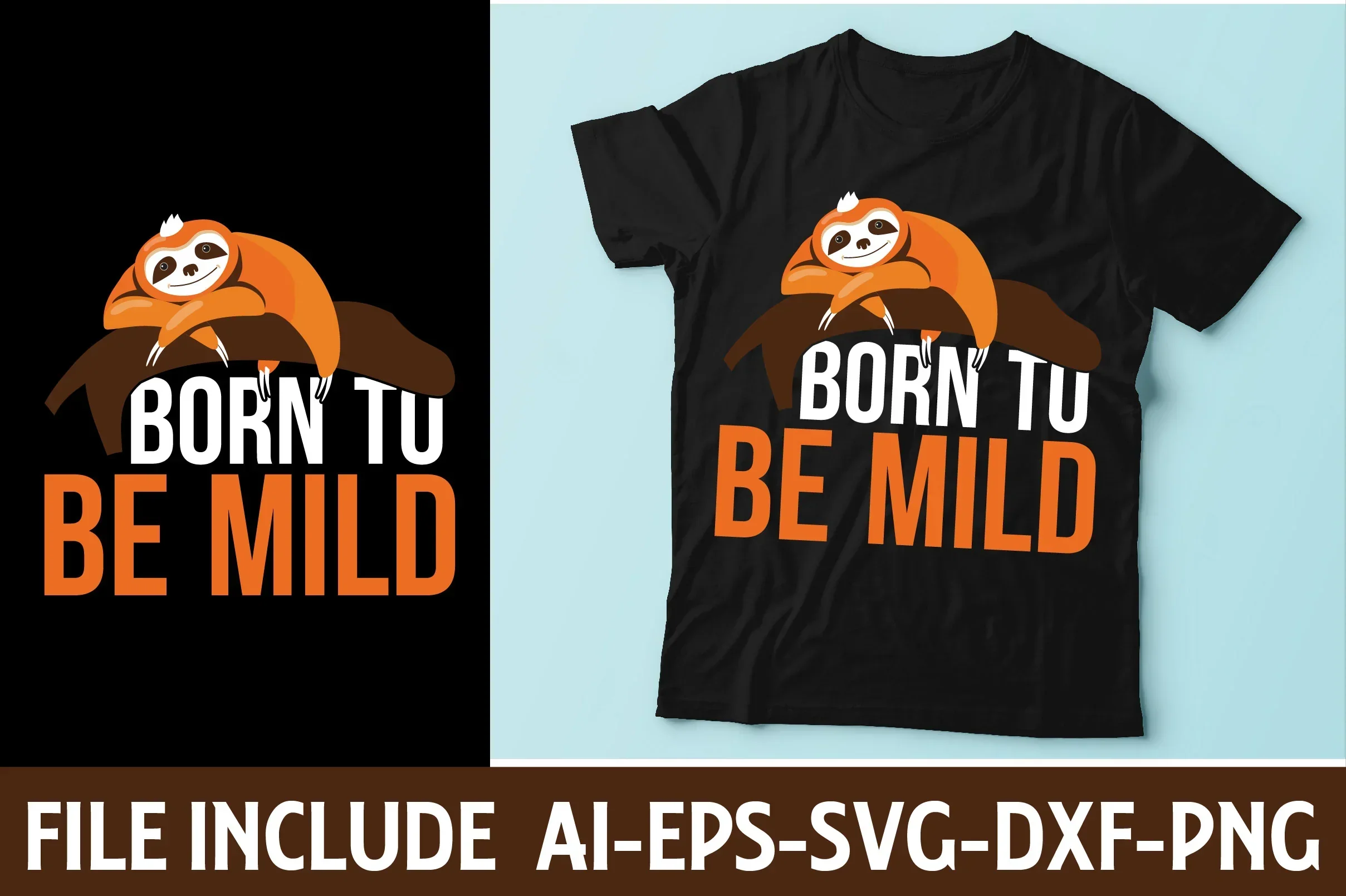 Sloth T-Shirt Bundle - Image 2