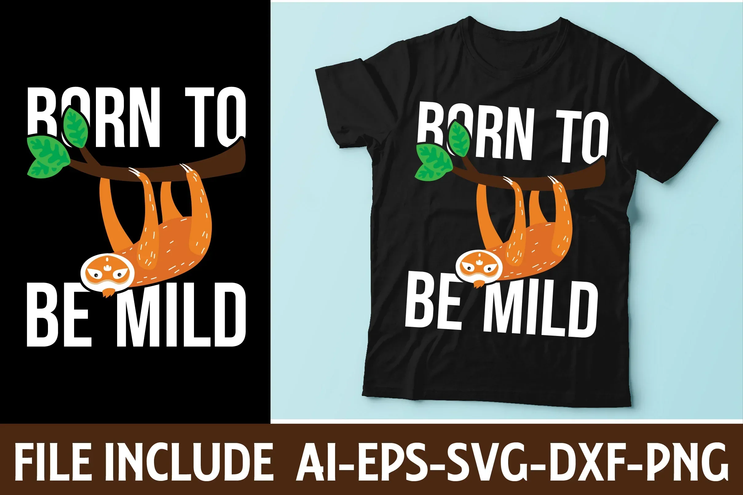 Sloth T-Shirt Bundle - Image 3