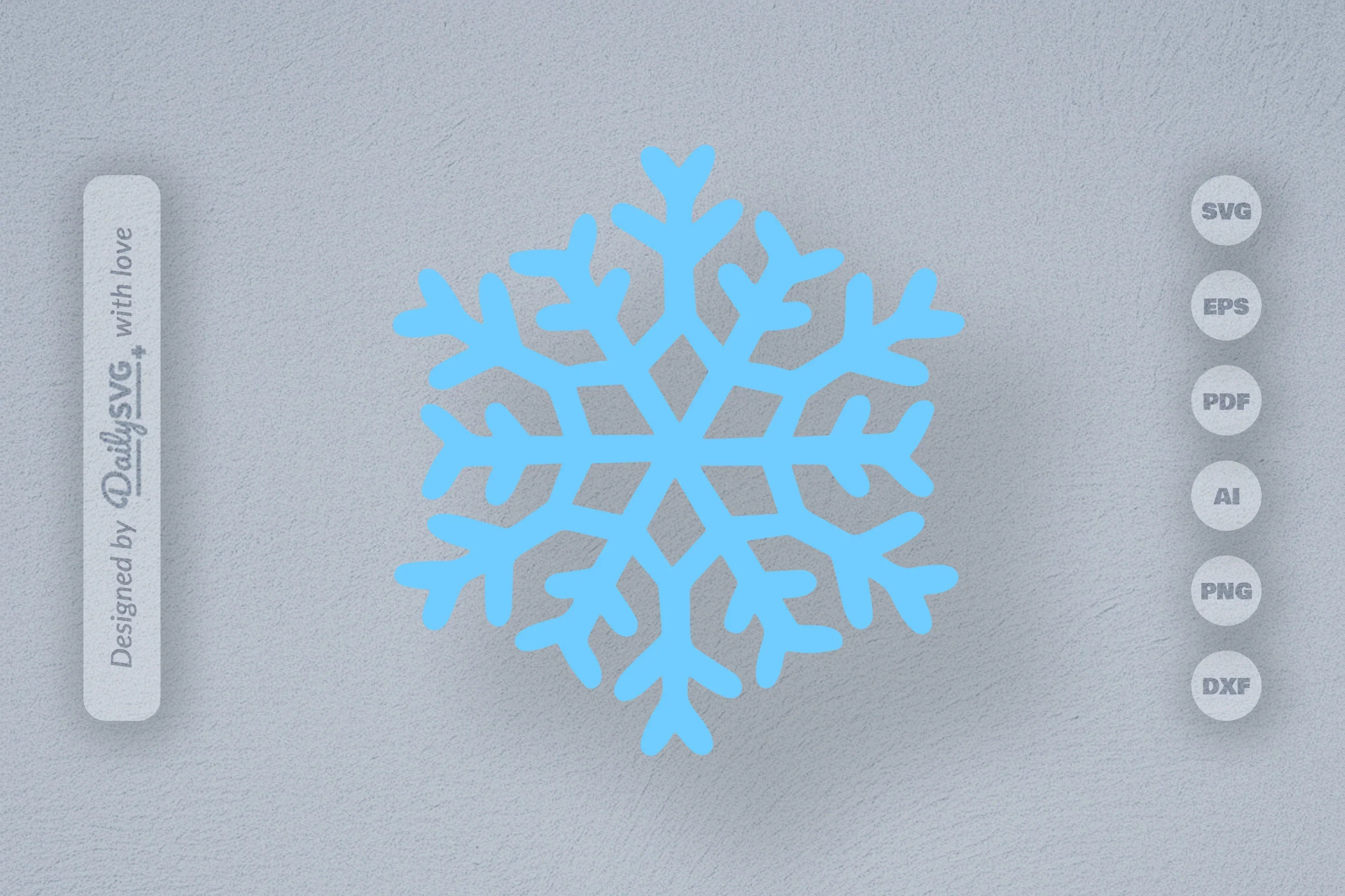 Snowflakes SVG Bundle for Winter Crafts