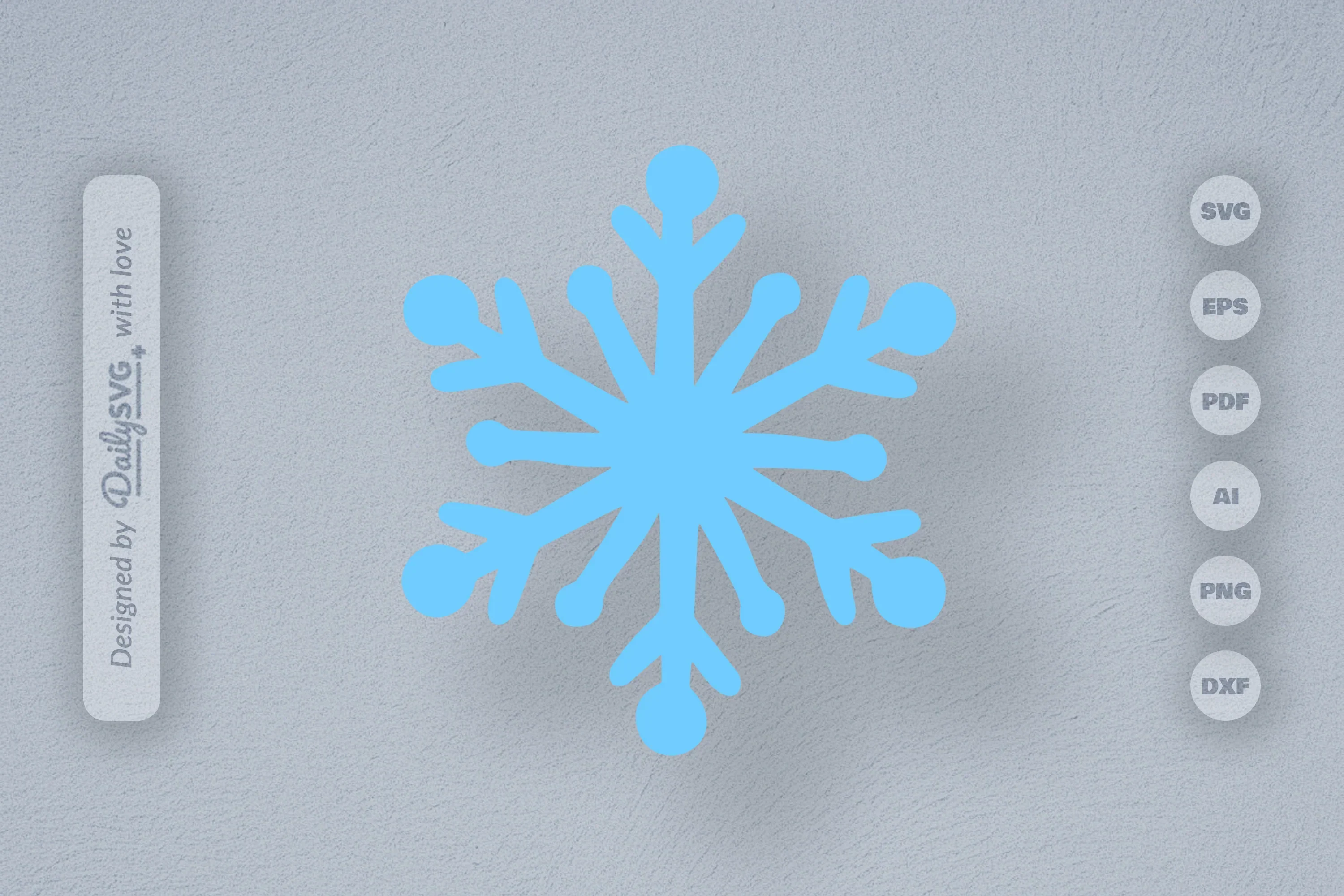 Snowflakes SVG Bundle for Winter Crafts