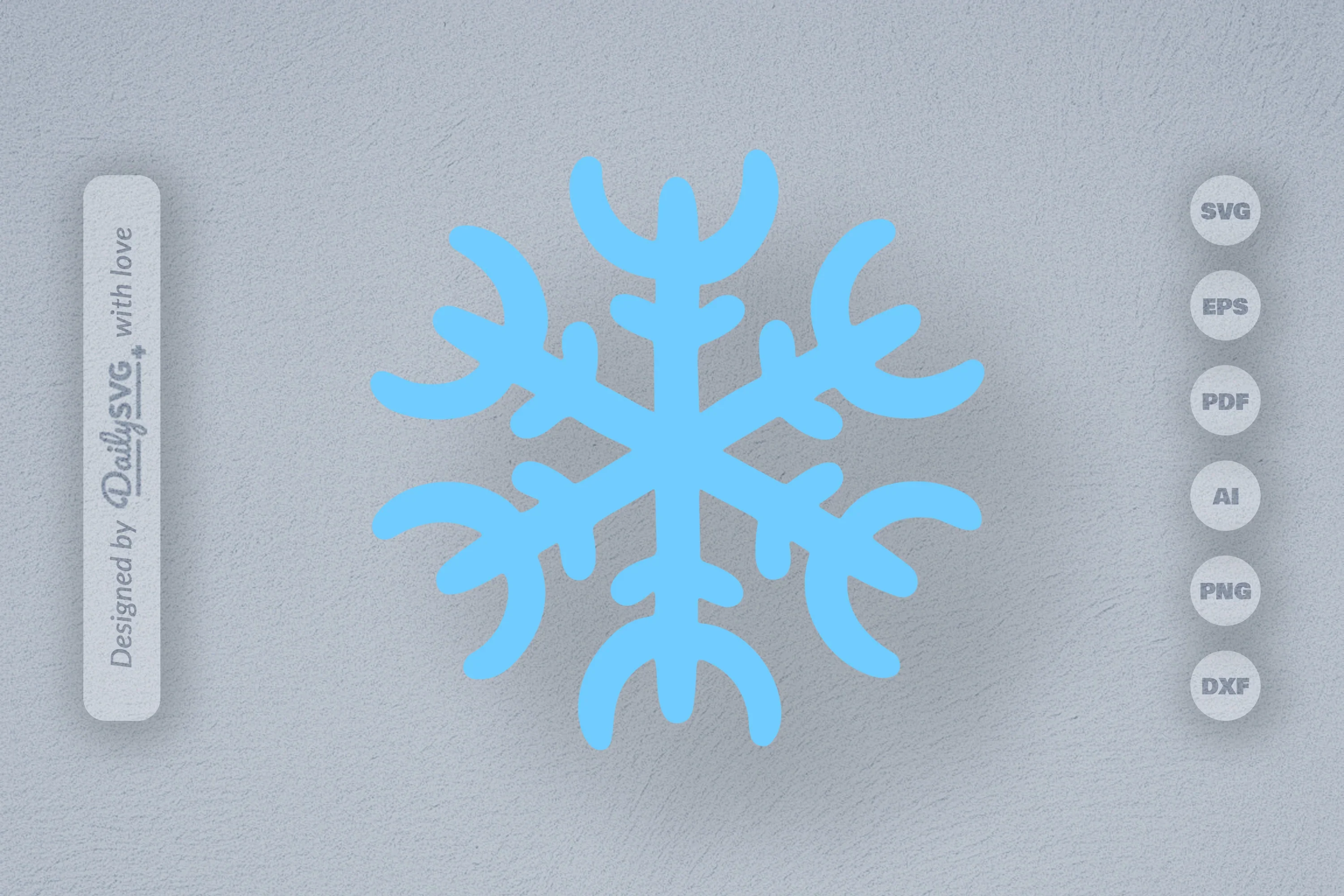 Snowflakes SVG Bundle for Winter Crafts