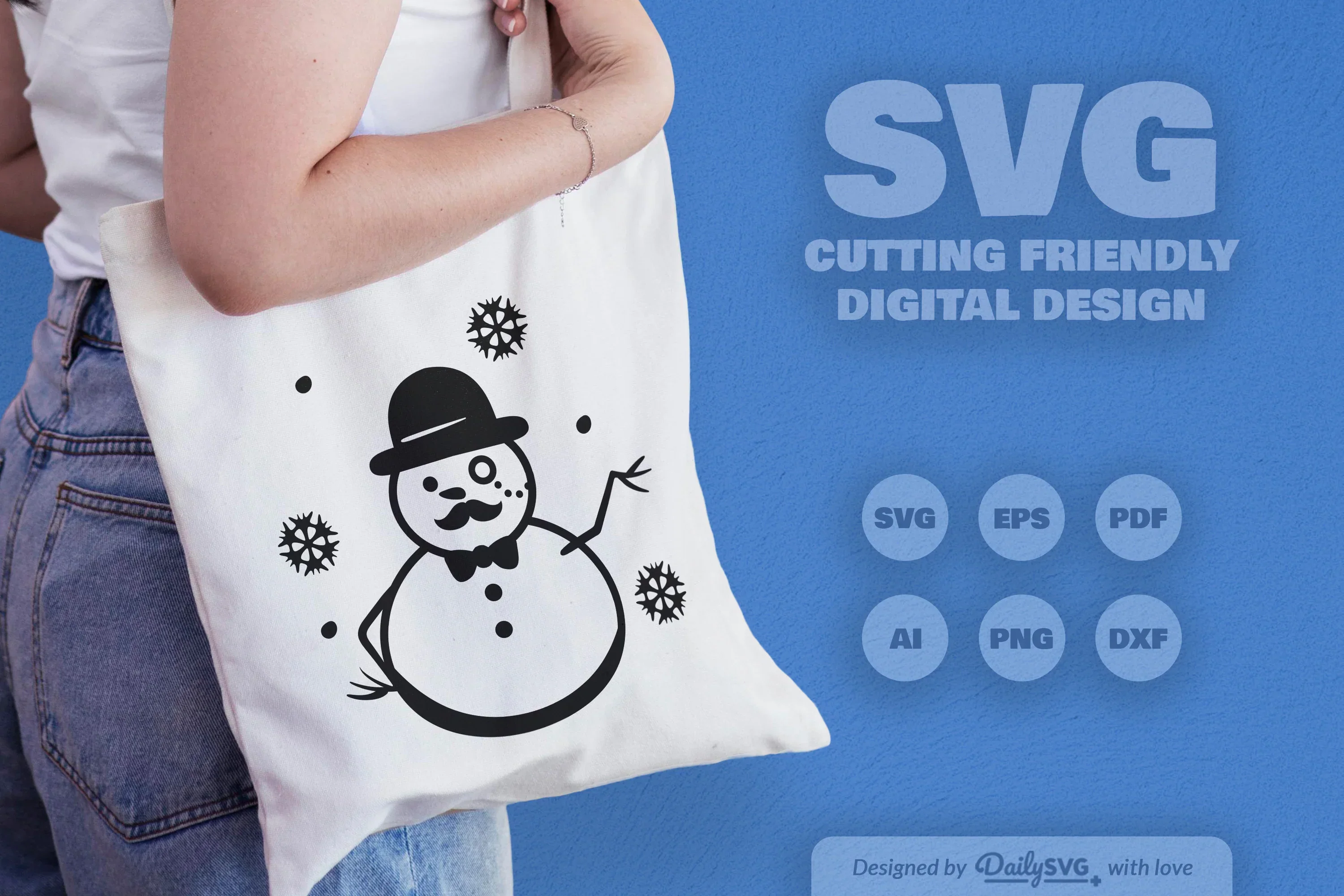 Snowman SVG Bundle: Create Your Perfect Winter Scene - Image 4