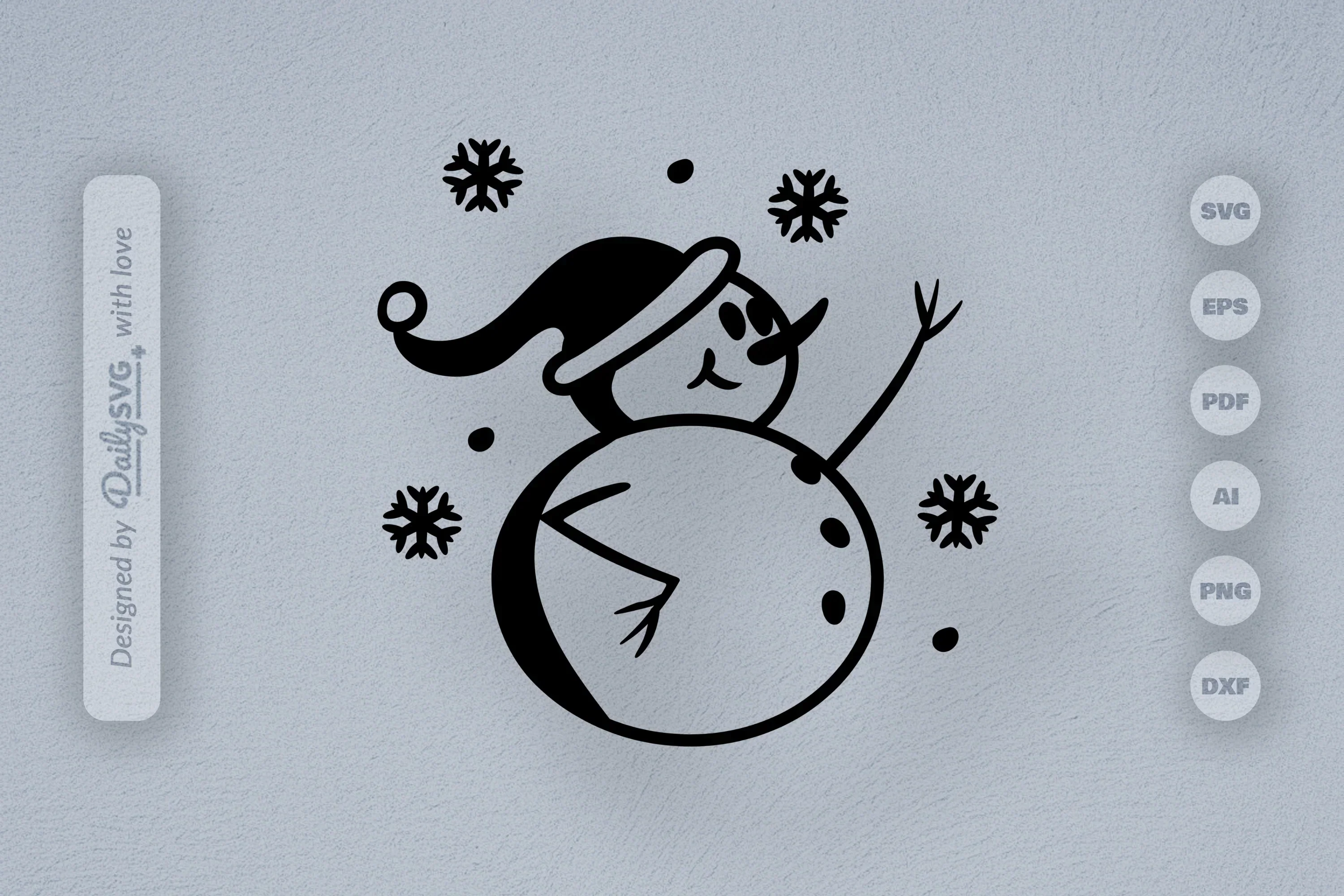 Snowman SVG Bundle: Festive Winter Decor Set