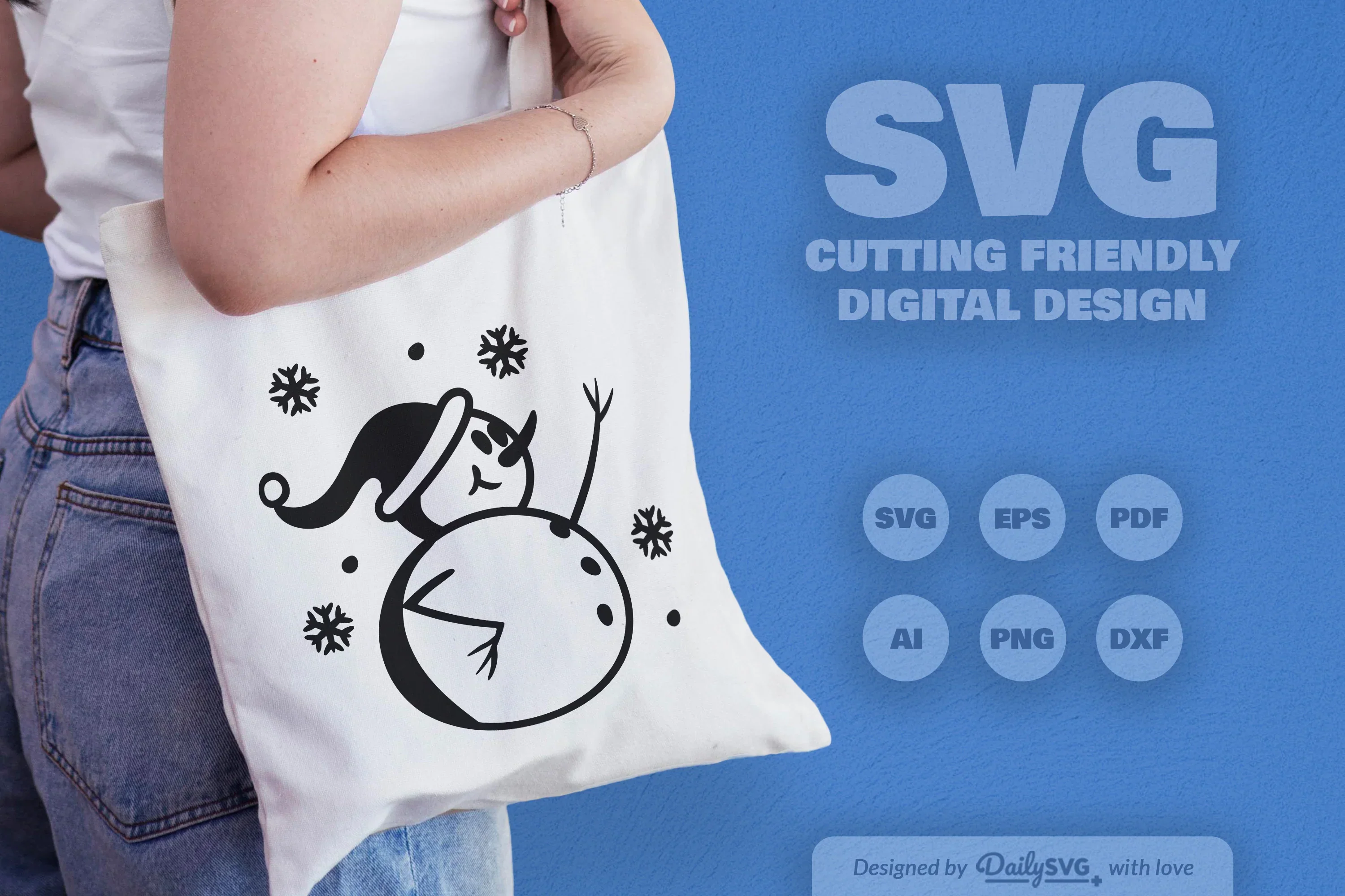 Snowman SVG Bundle: Festive Winter Decor Set - Image 4