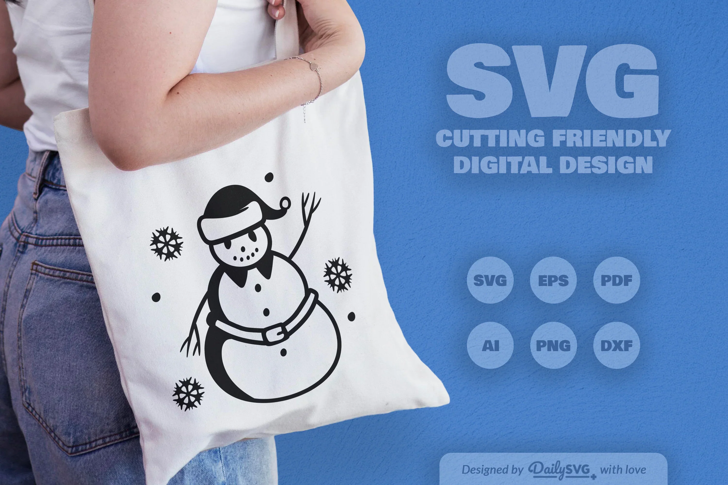 Snowman SVG Bundle for Winter Decor - Image 4