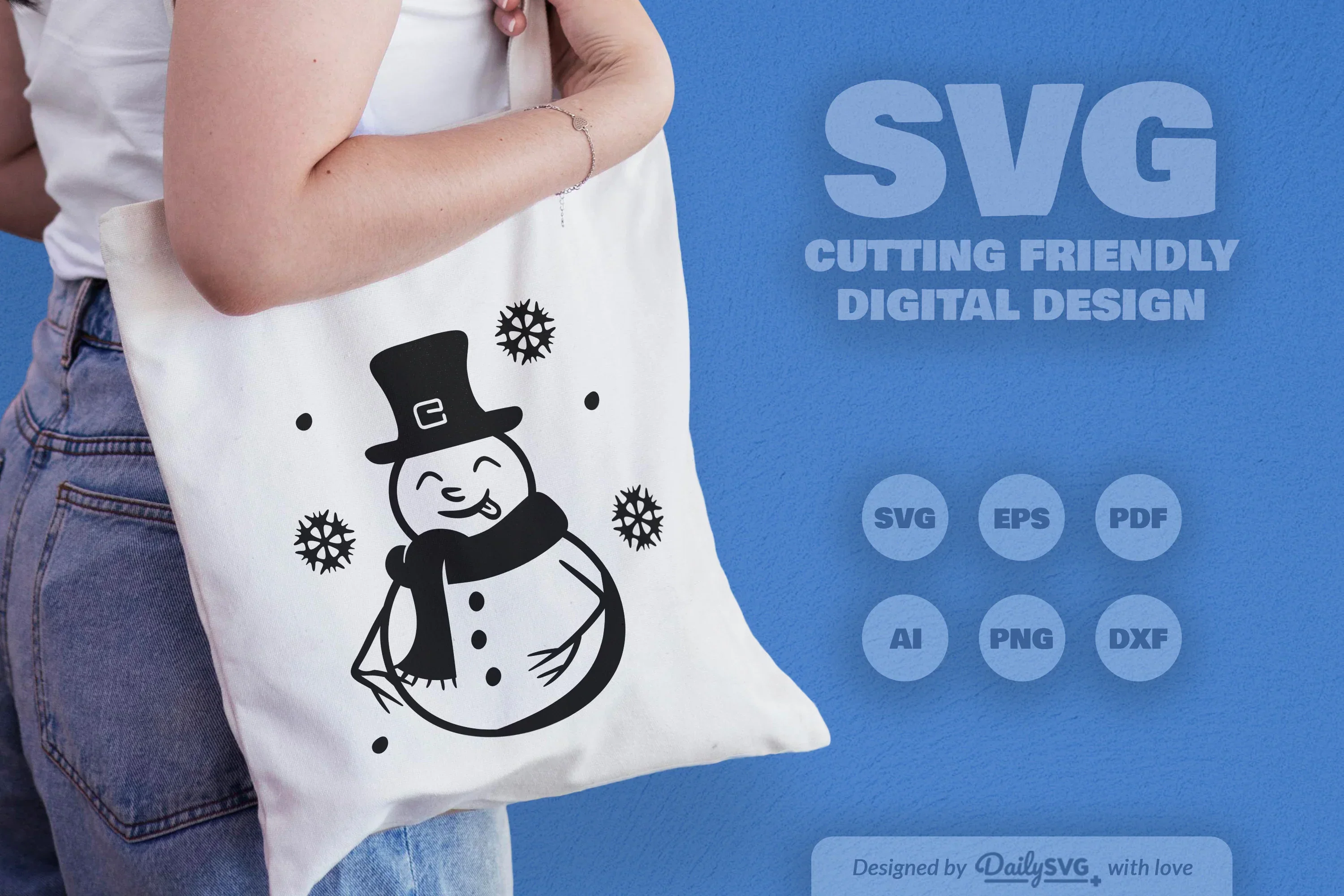 Snowman SVG Bundle for Winter Decor - Image 4