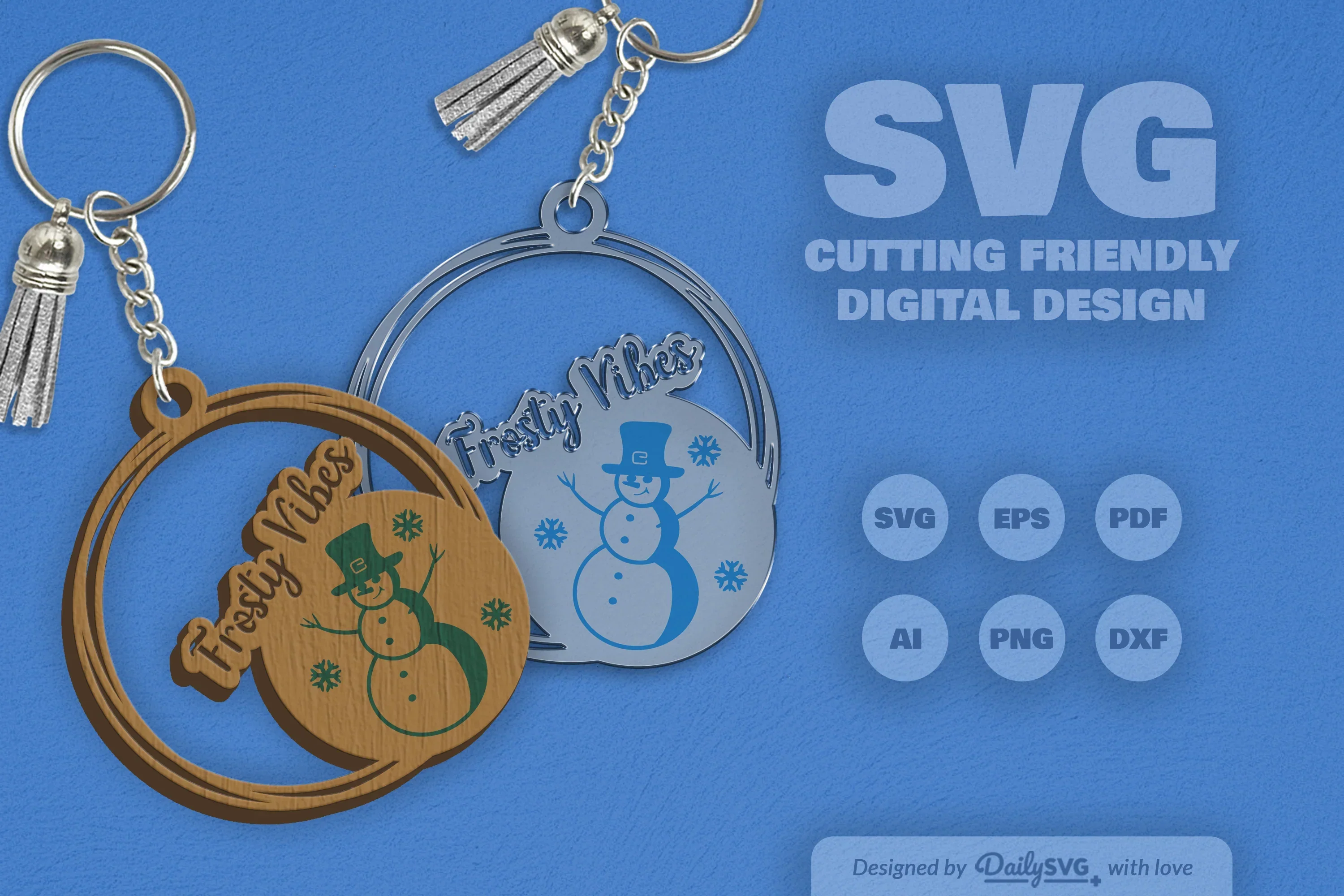 Snowman Winter Quote SVG Bundle - Image 2