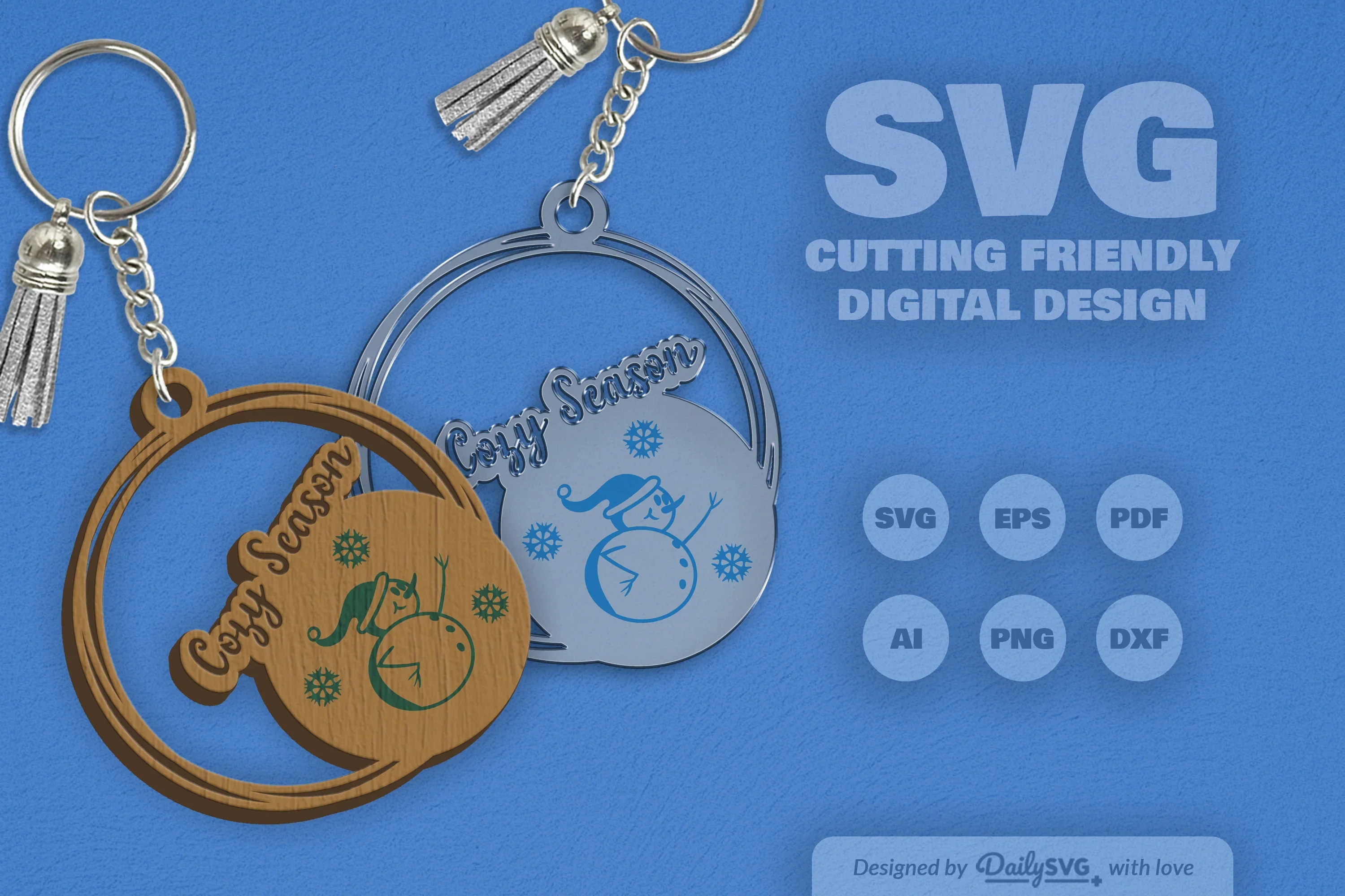 Snowman Winter Quote SVG Bundle - Image 2