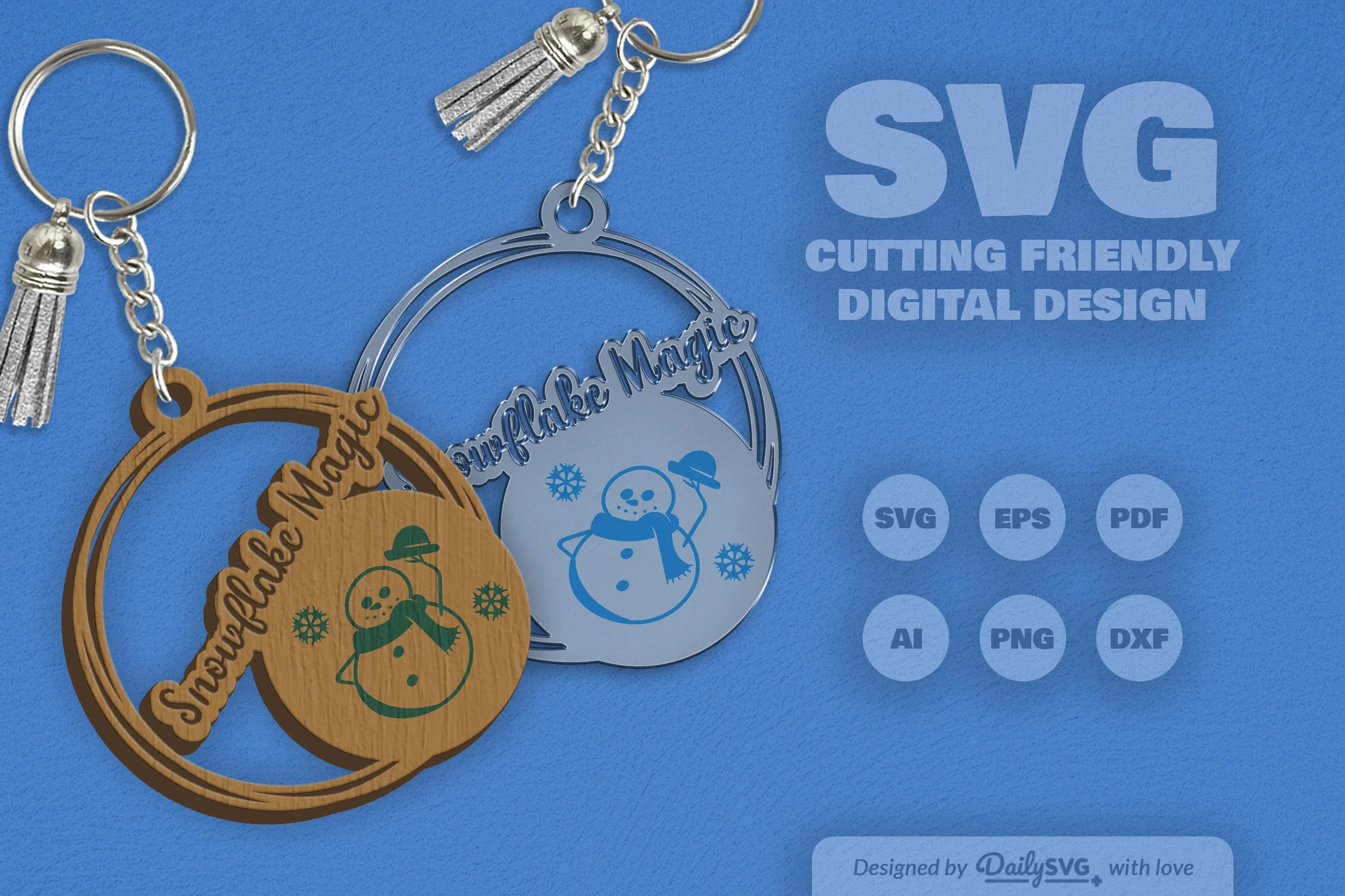 Snowman Winter Quote SVG Bundle SVGs - Image 2