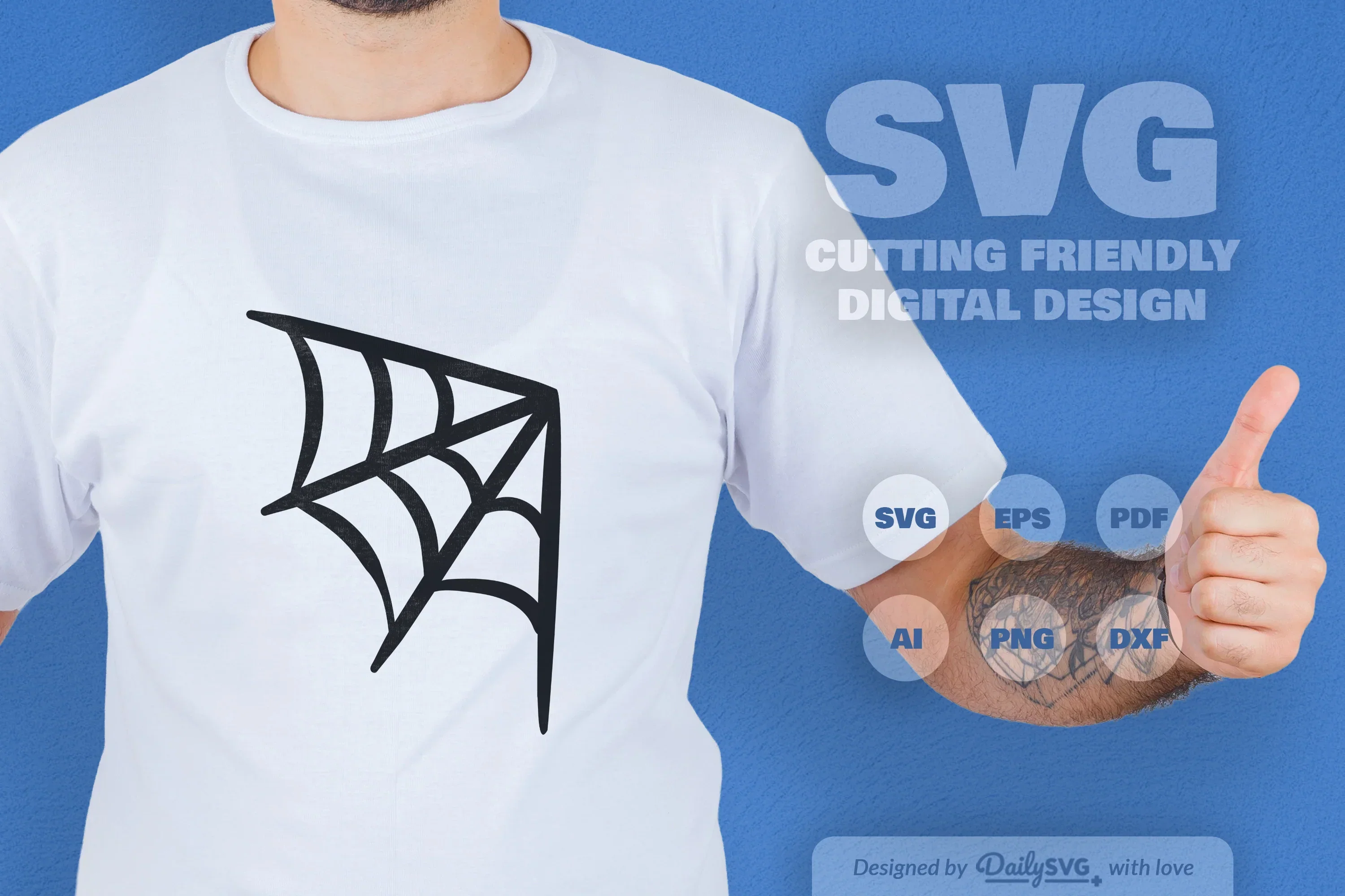 Spider Web SVG Bundle for Halloween Decor - Image 3