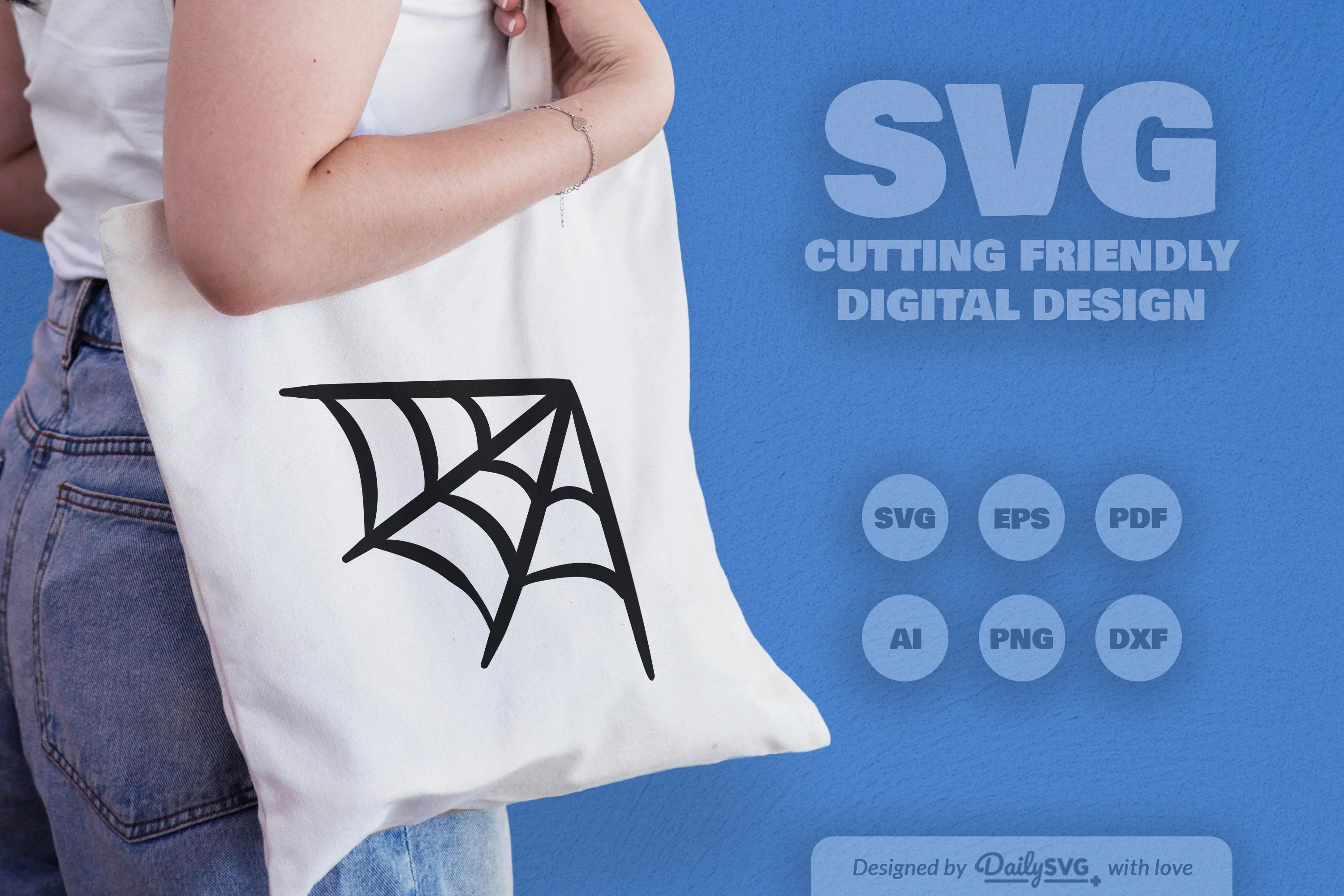 Spider Web SVG Bundle for Halloween Decor - Image 4