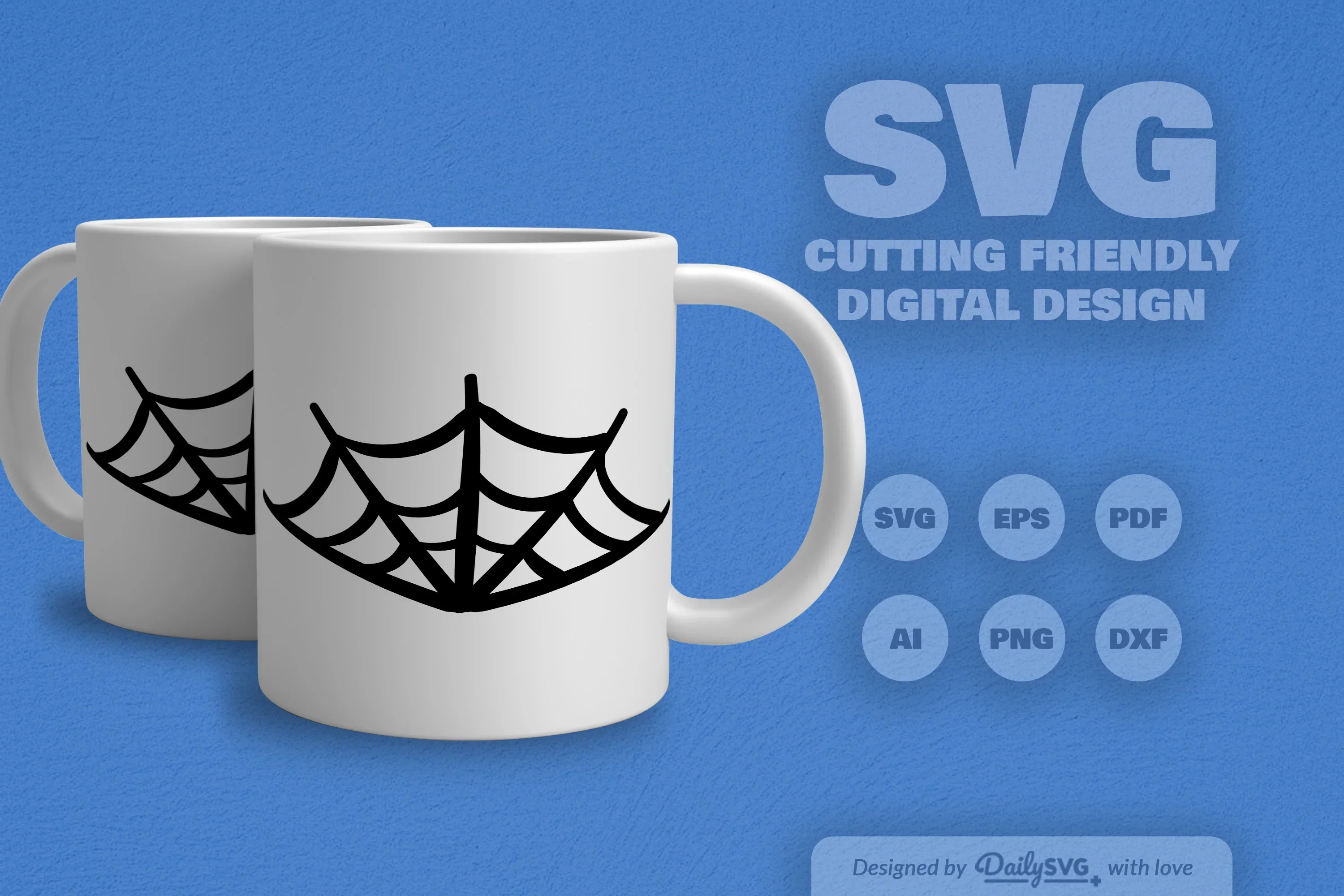 Spider Web SVG Bundle for Halloween Decor - Image 5
