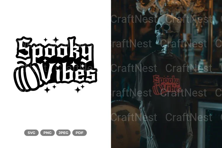 Spooky Vibes Halloween SVG Bundle