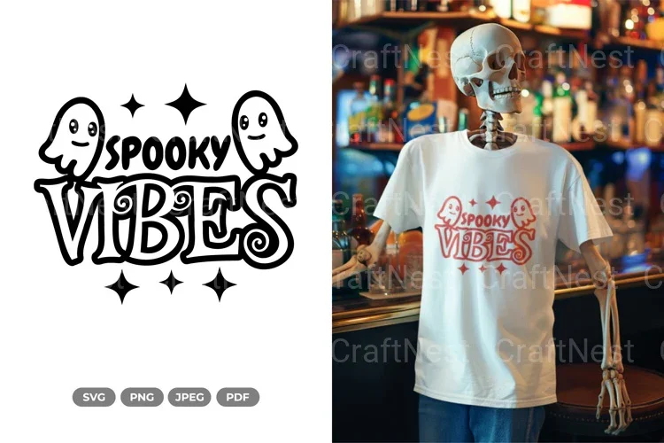 Spooky Vibes Halloween SVG Bundle