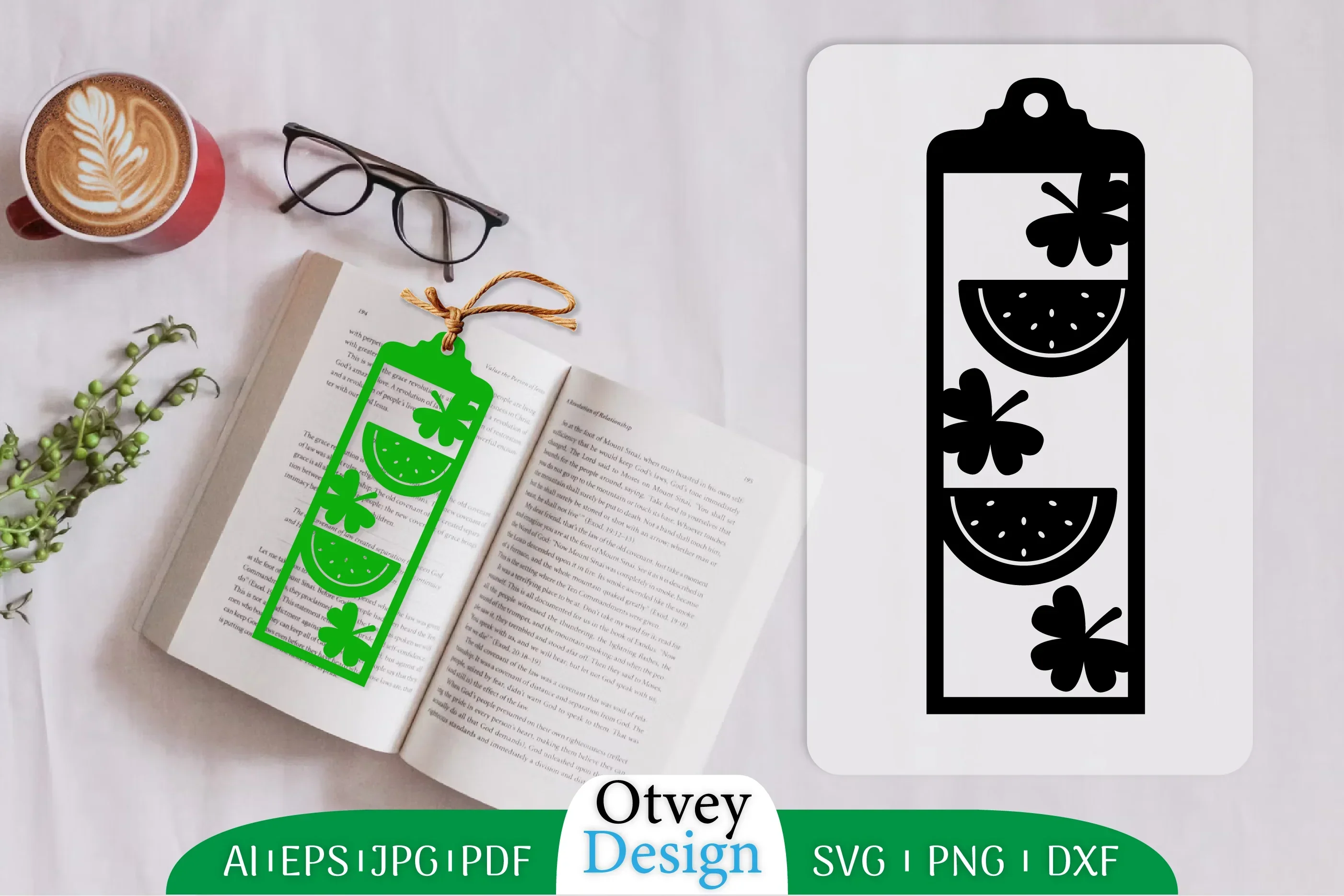 St. Patrick's Day Bookmark SVG Bundle