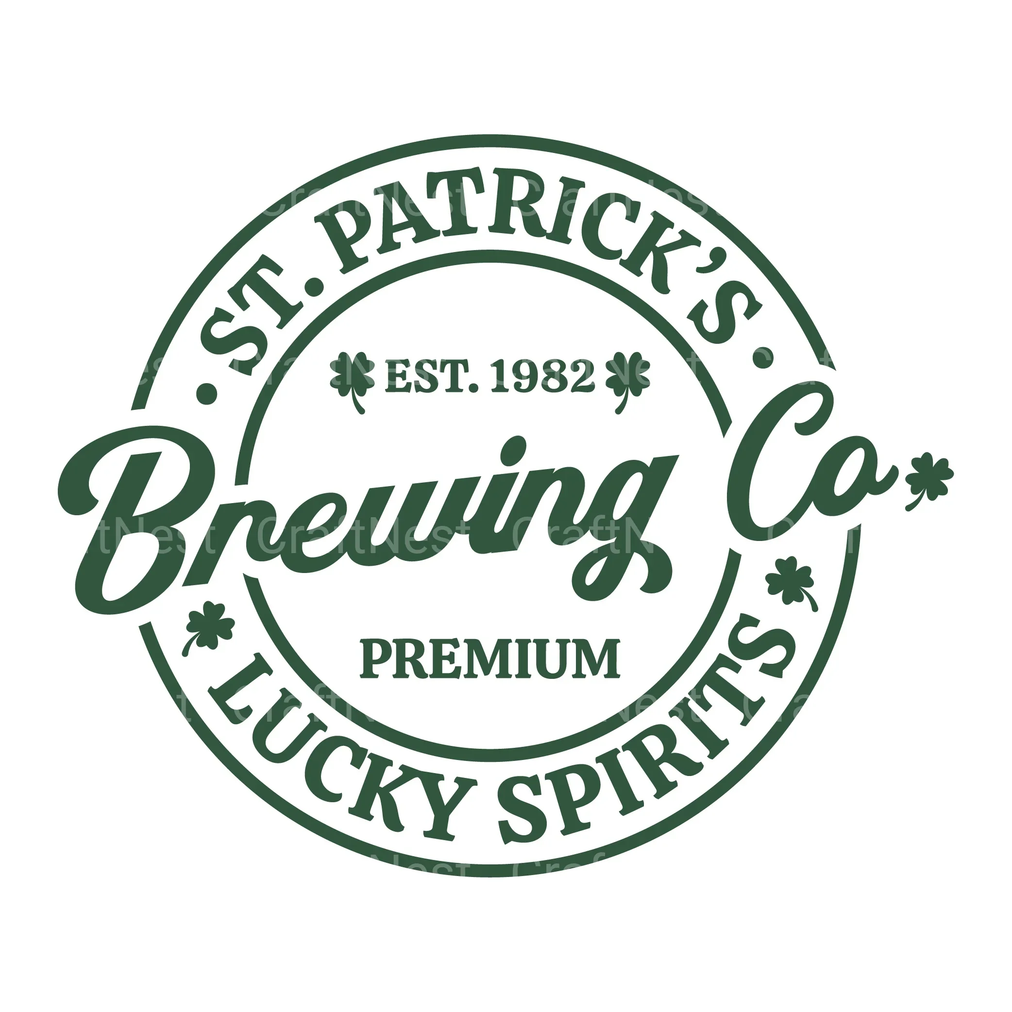 St. Patrick's Day Brewing Co SVG Bundle