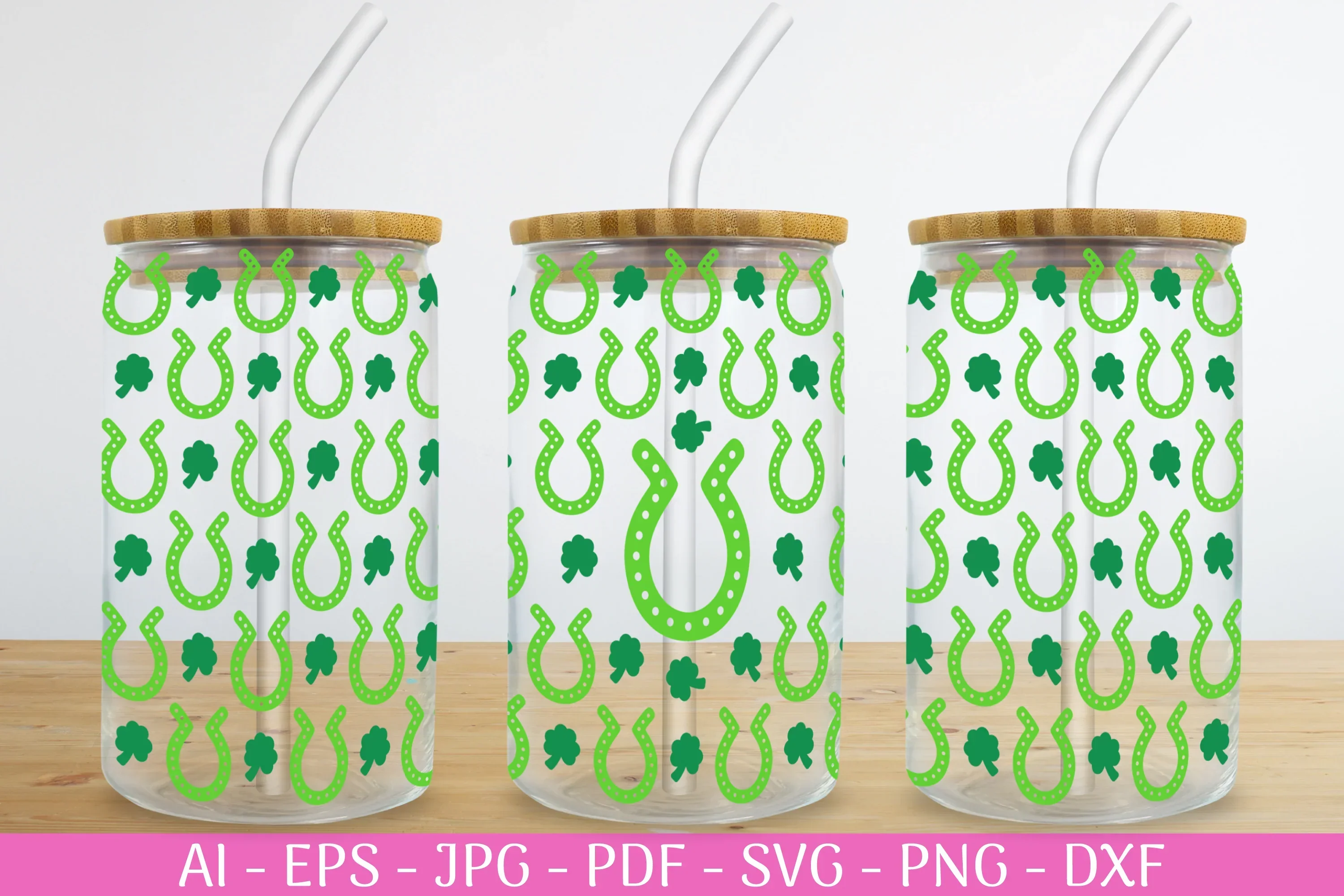 St. Patrick's Day Can Glass Wrap SVG Bundle - Image 2