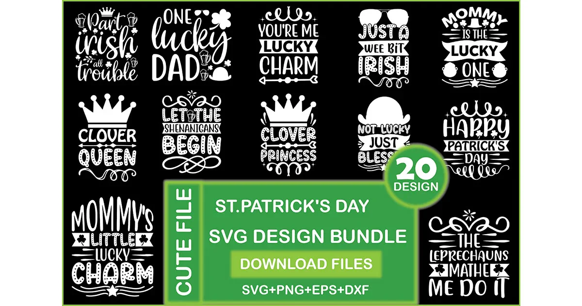 St Patrick's Day SVG Bundle