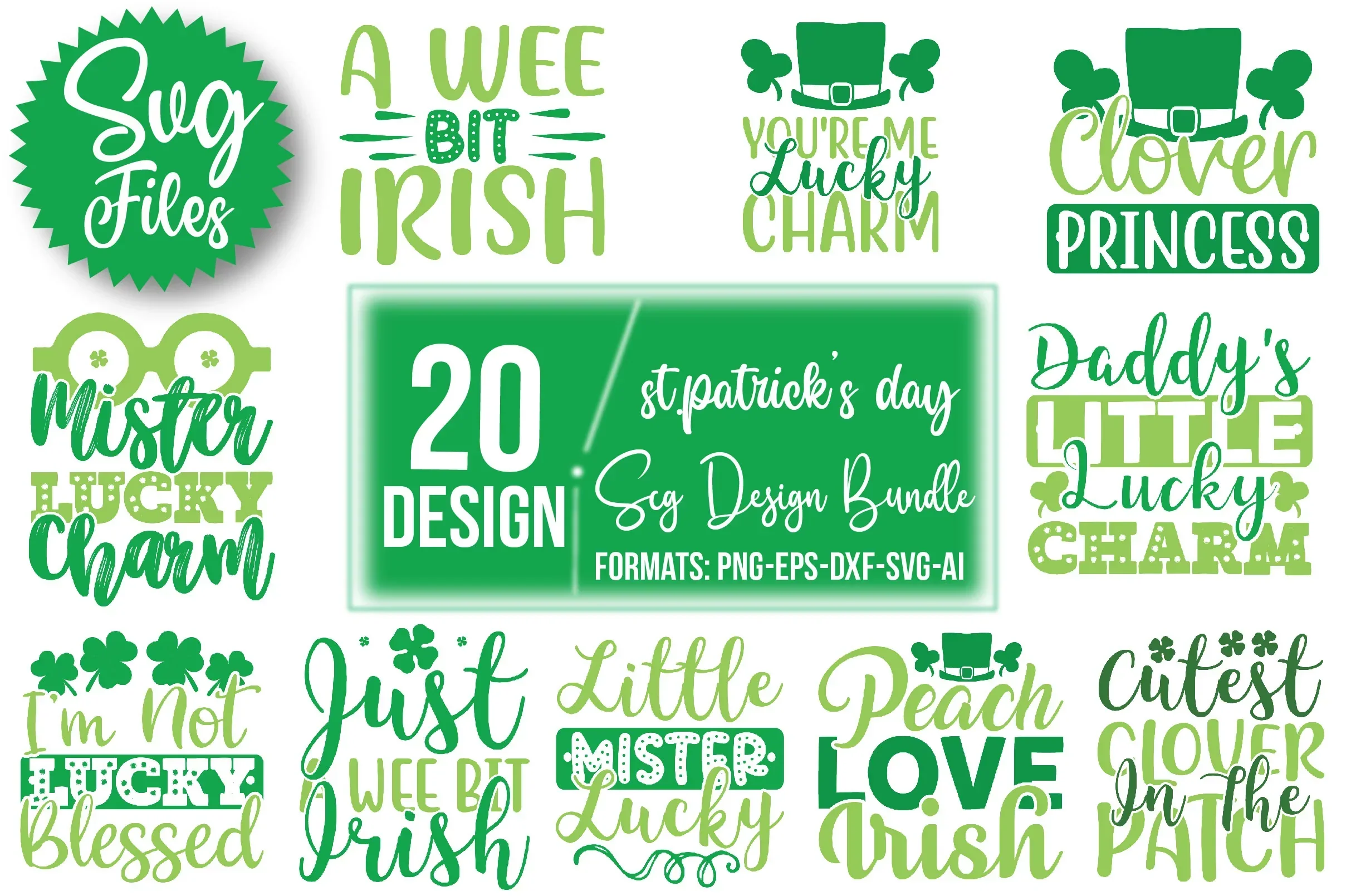 St Patrick's Day SVG Bundle - Image 3