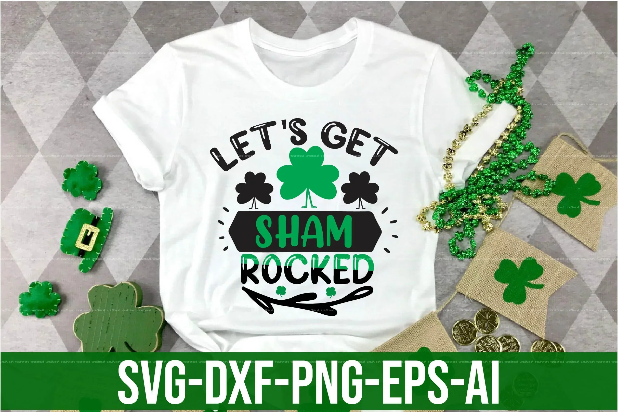 St. Patrick's Day SVG Design Bundle - Image 12