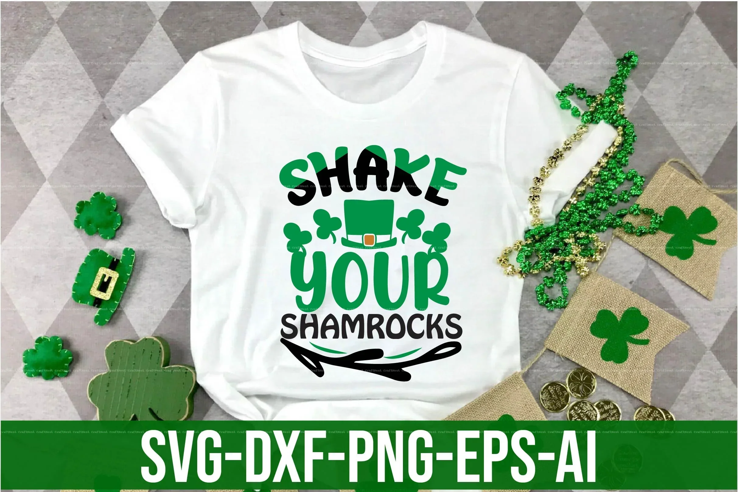 St. Patrick's Day SVG Design Bundle - Image 8