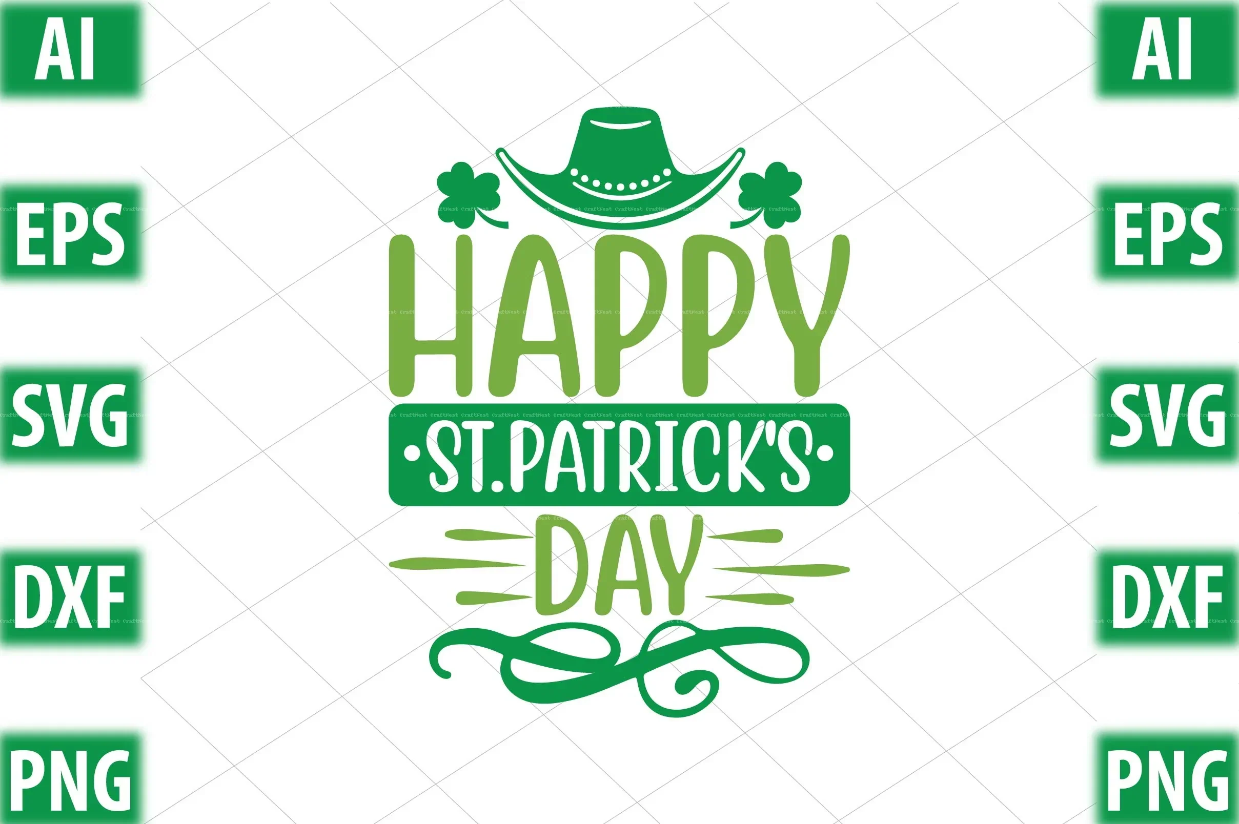 St. Patrick's Day SVG Design Bundle - Image 5