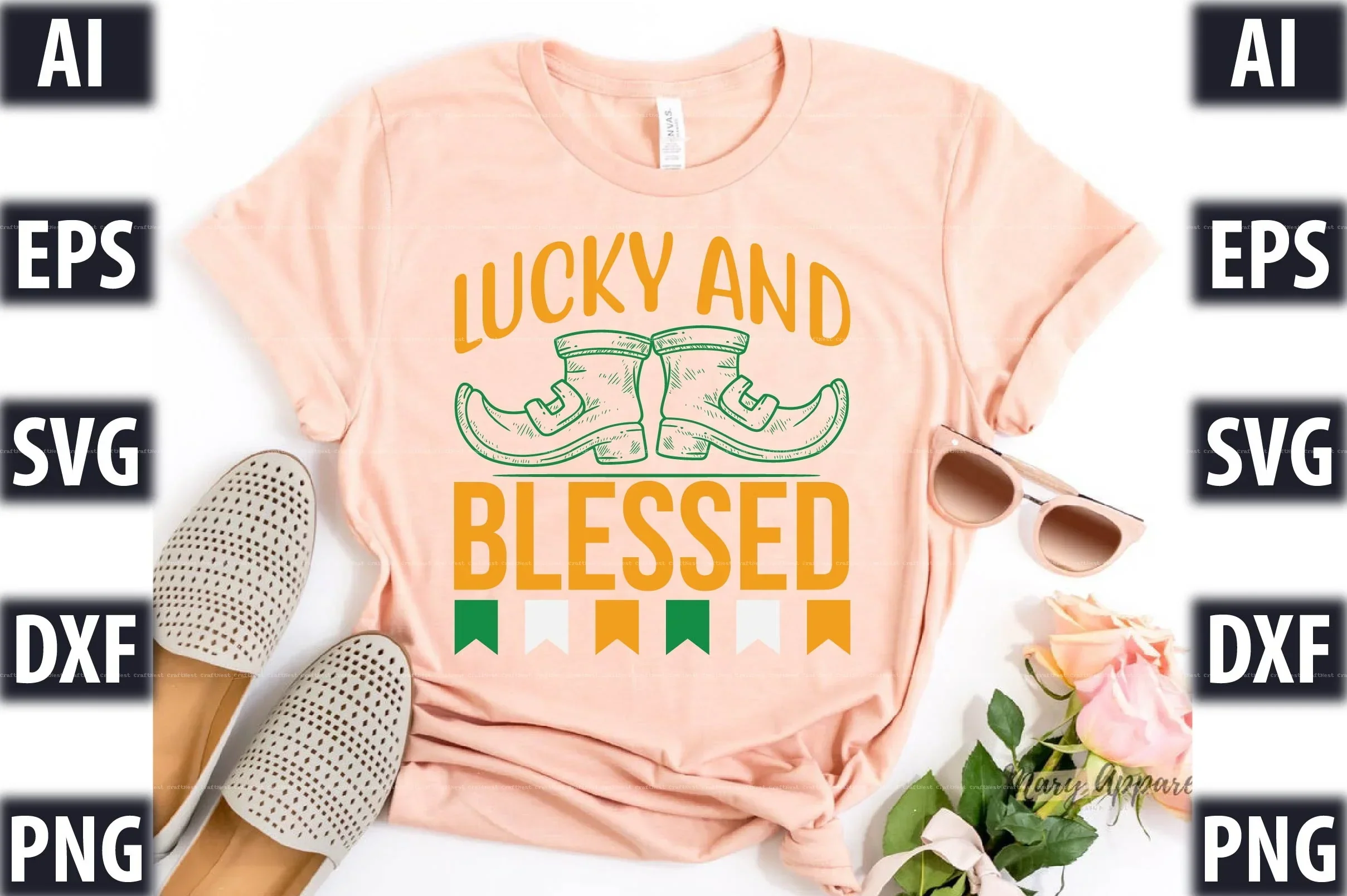 St. Patrick's Day SVG Design Bundle - Image 6