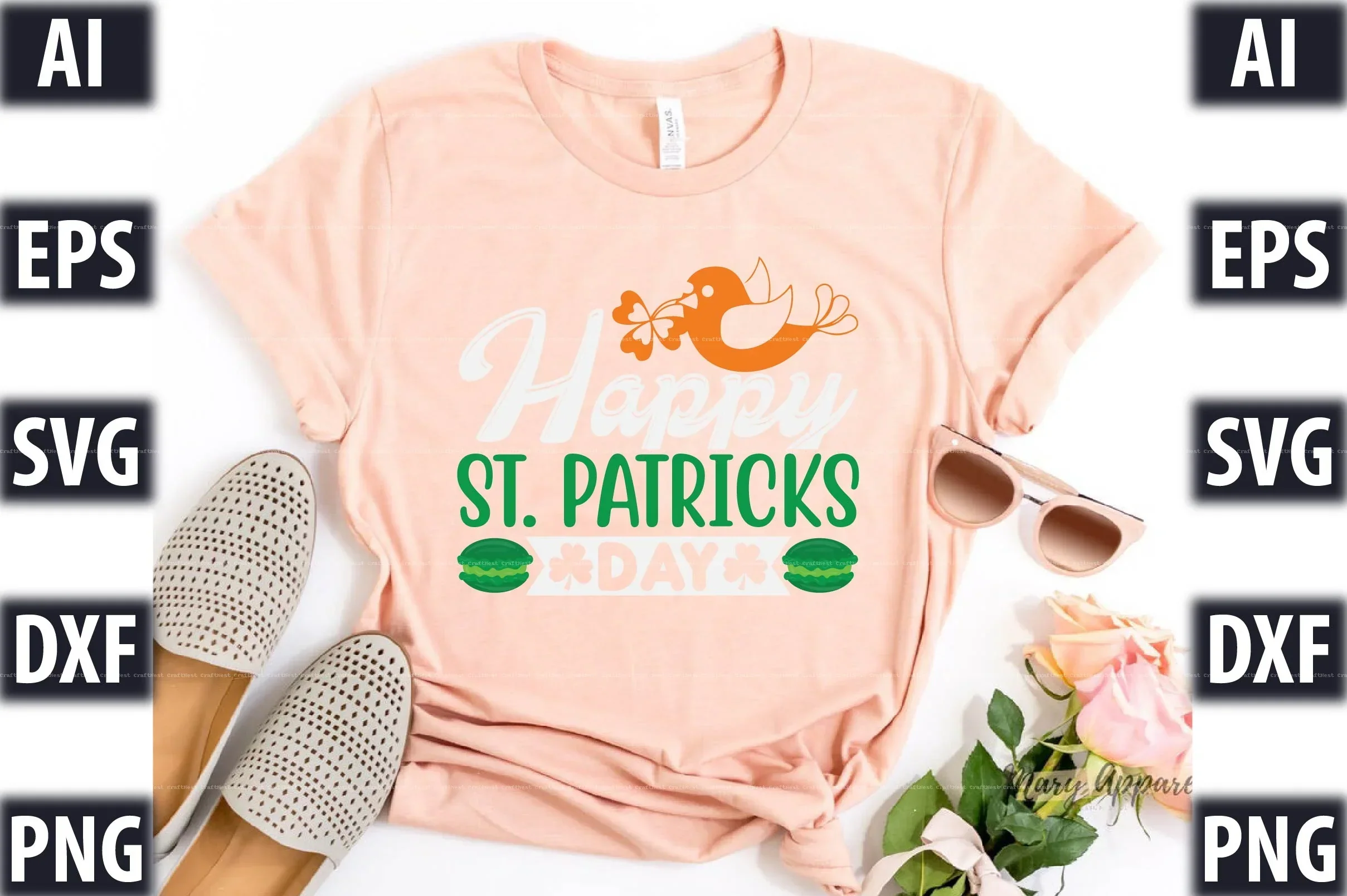 St. Patrick's Day SVG Design Bundle - Image 8