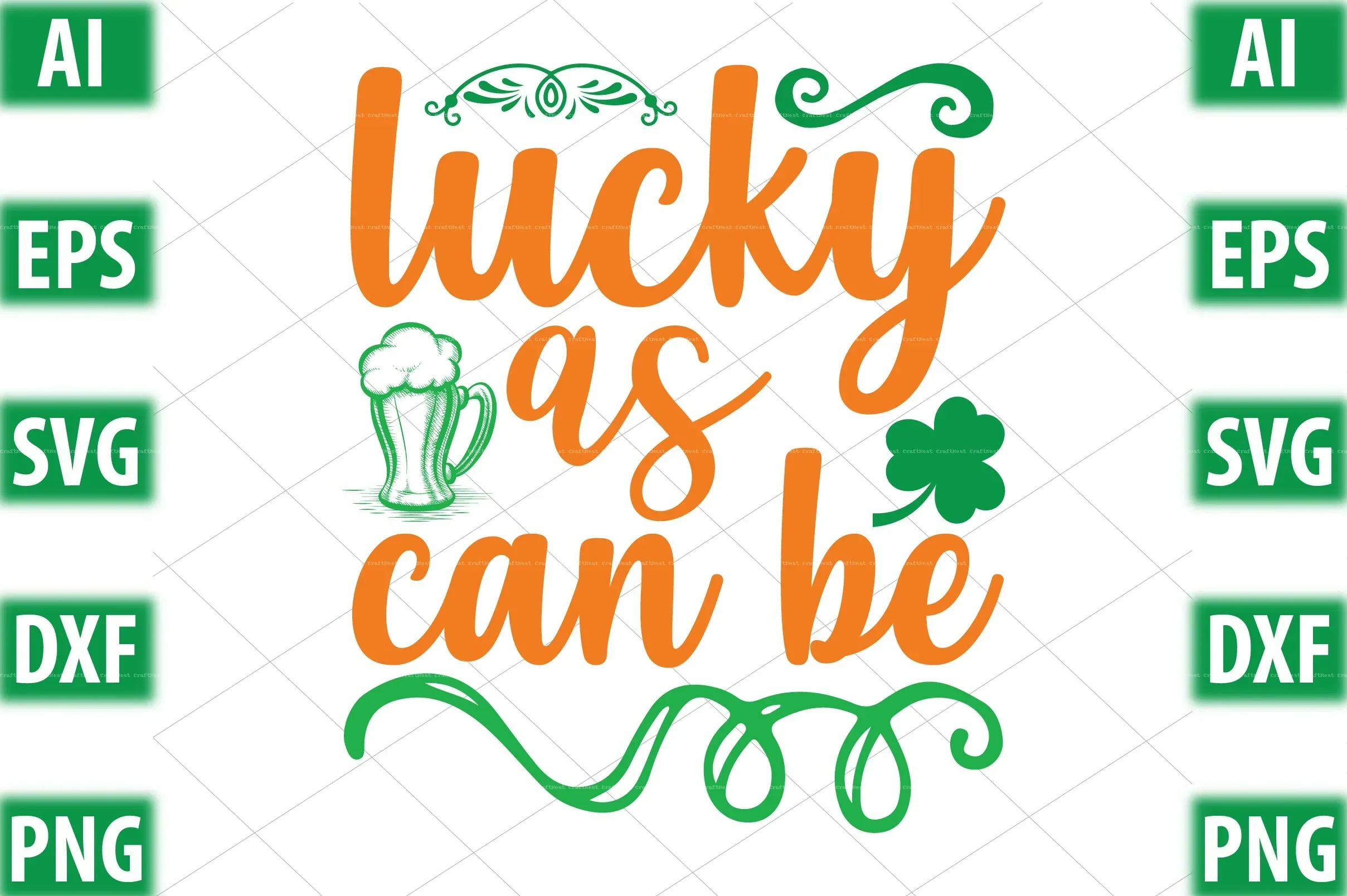 St. Patrick's Day SVG Design Bundle - Image 11