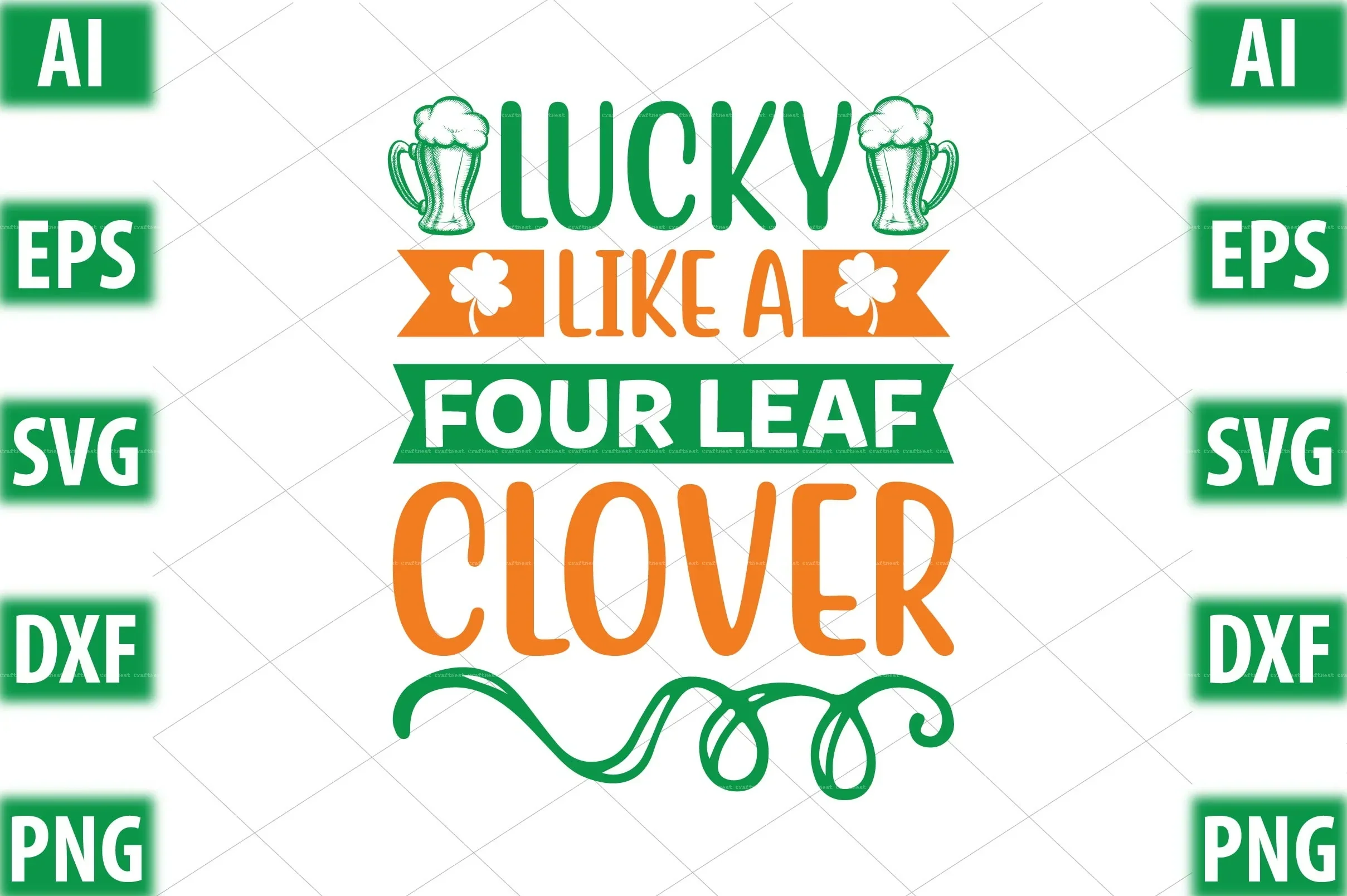 St. Patrick's Day SVG Design Bundle - Image 6