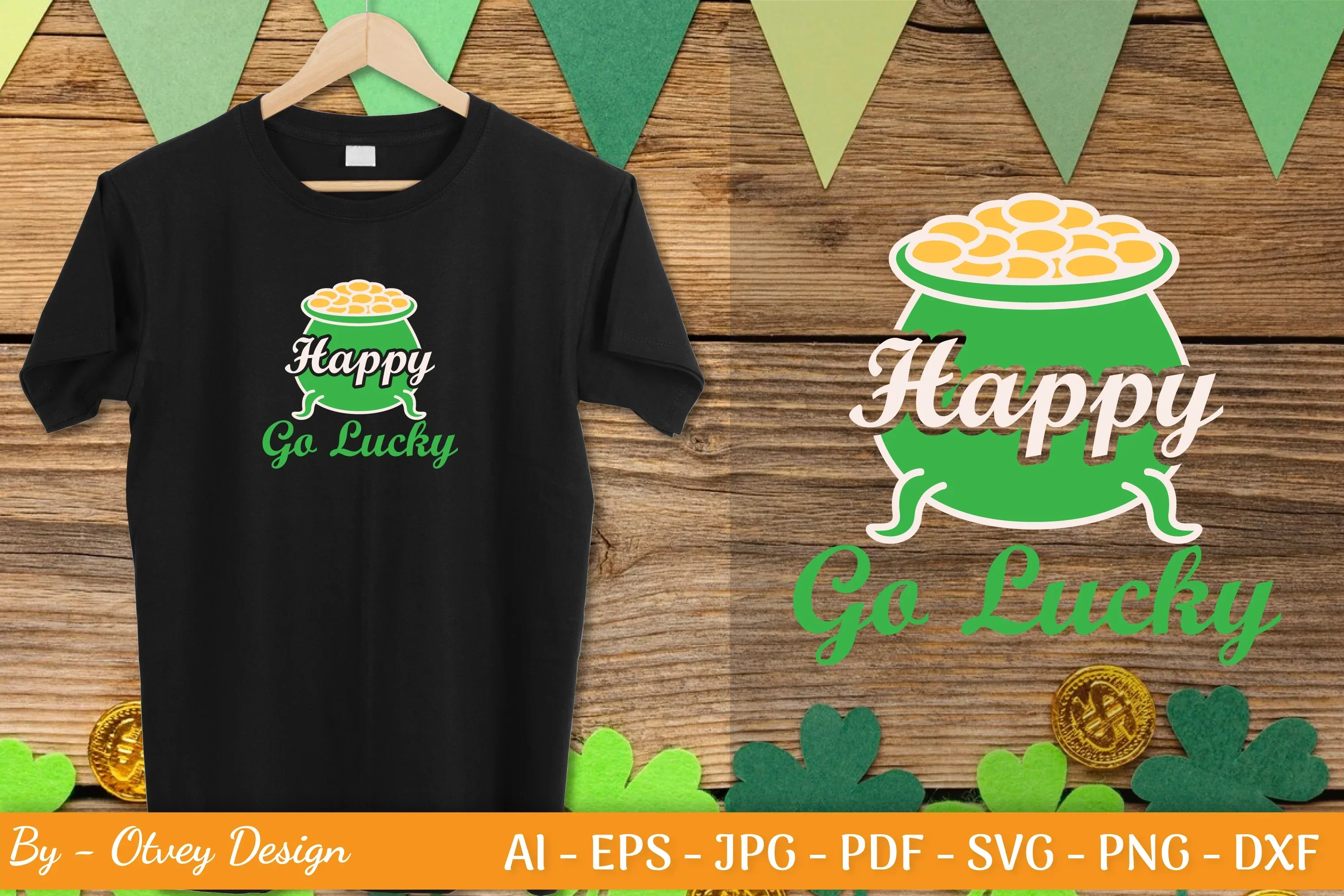 St Patrick's Day Typography SVG Bundle