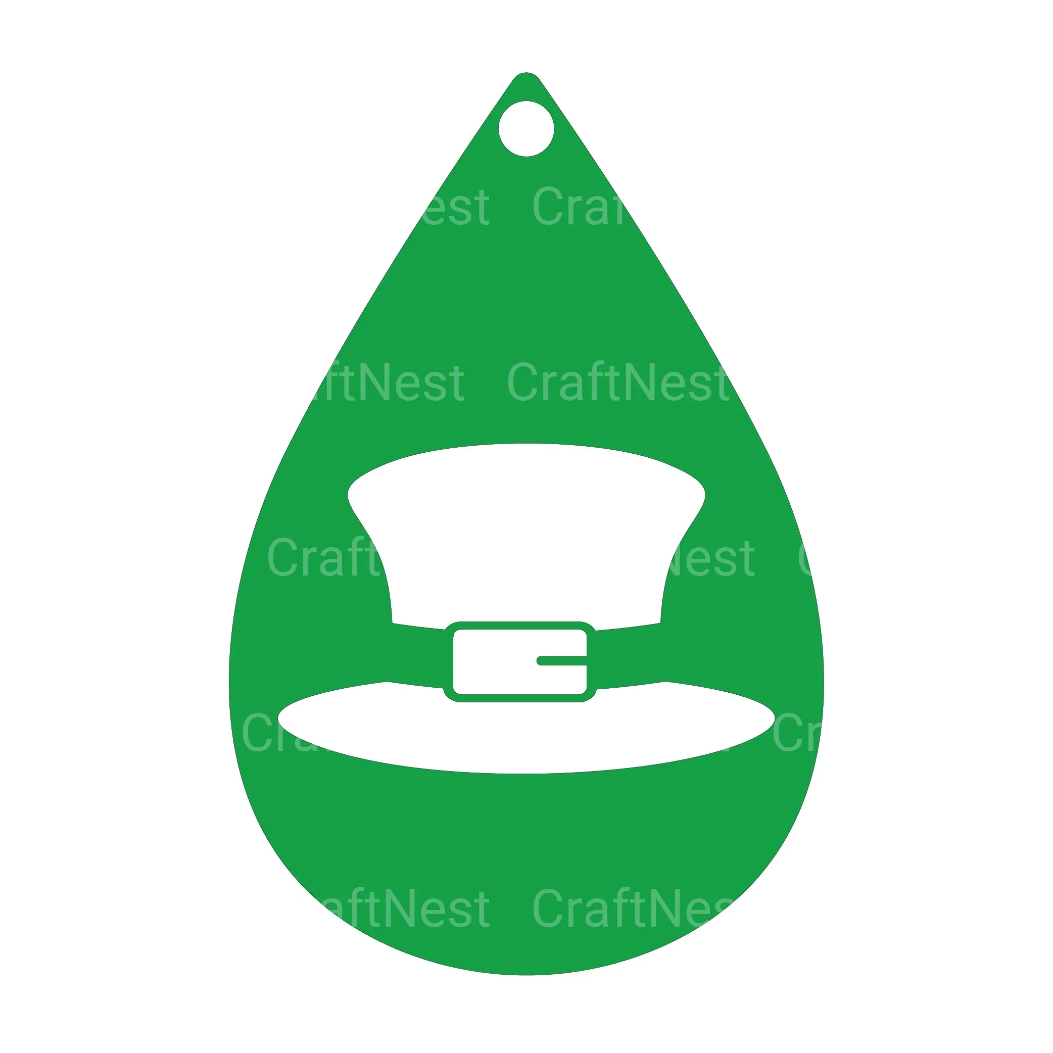 St Patrick's Earrings Laser Cut SVG Bundle - Image 10