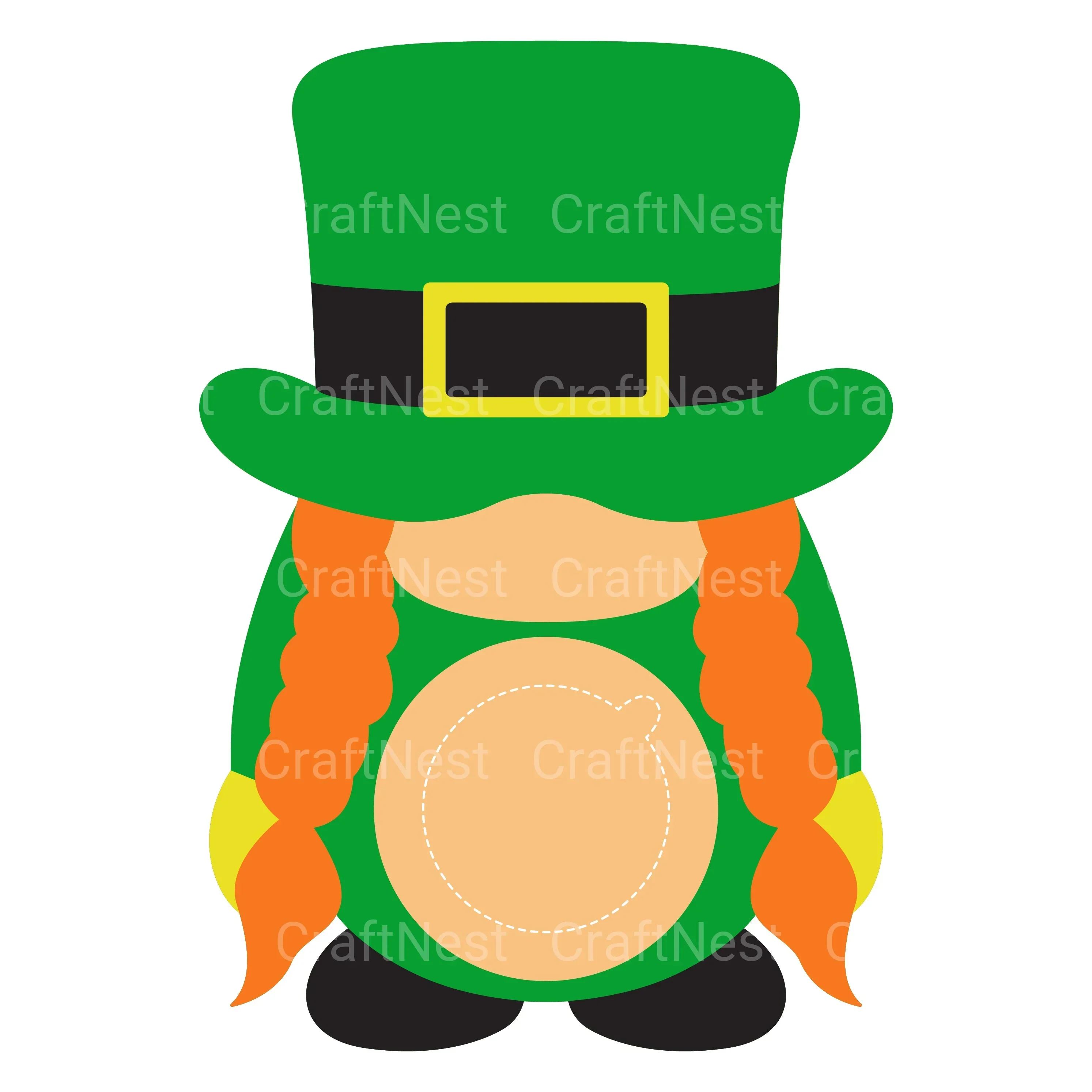 St Patrick's Gnome Candy Dome SVG Bundle - Image 14
